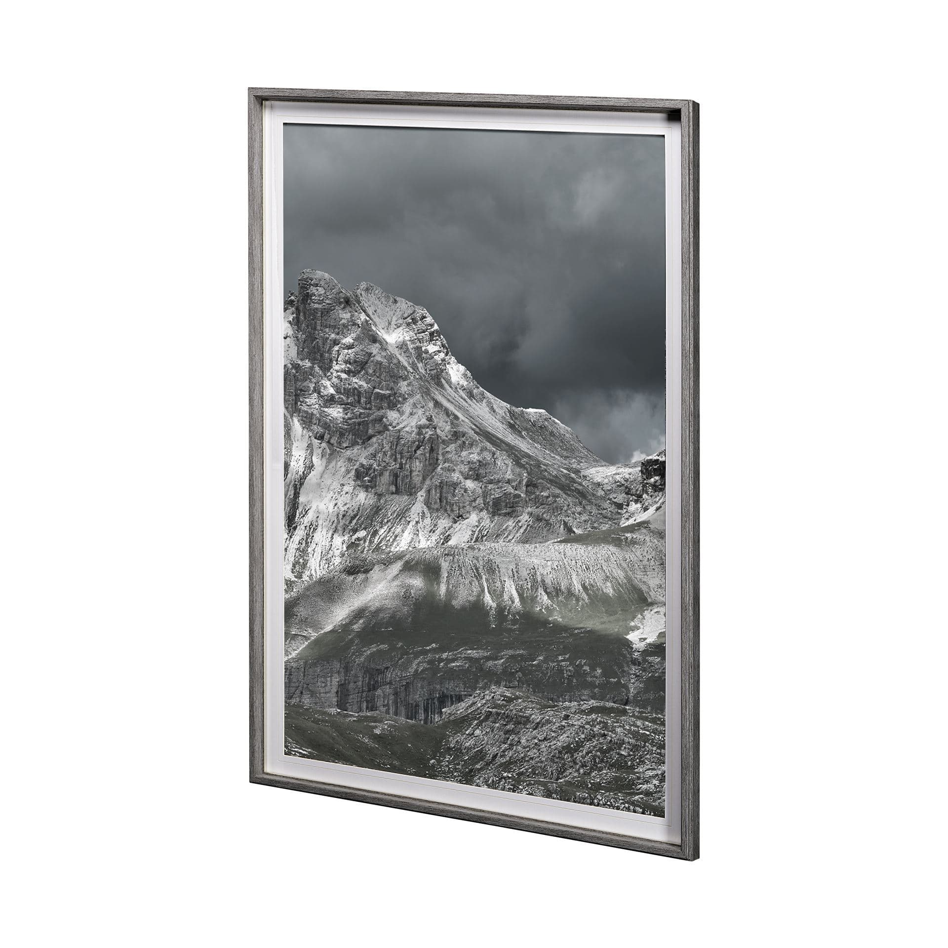 Europe Mountain 1 R by Chris Dunker a Framed Photo Art Print Matted under Glass — product photograph
