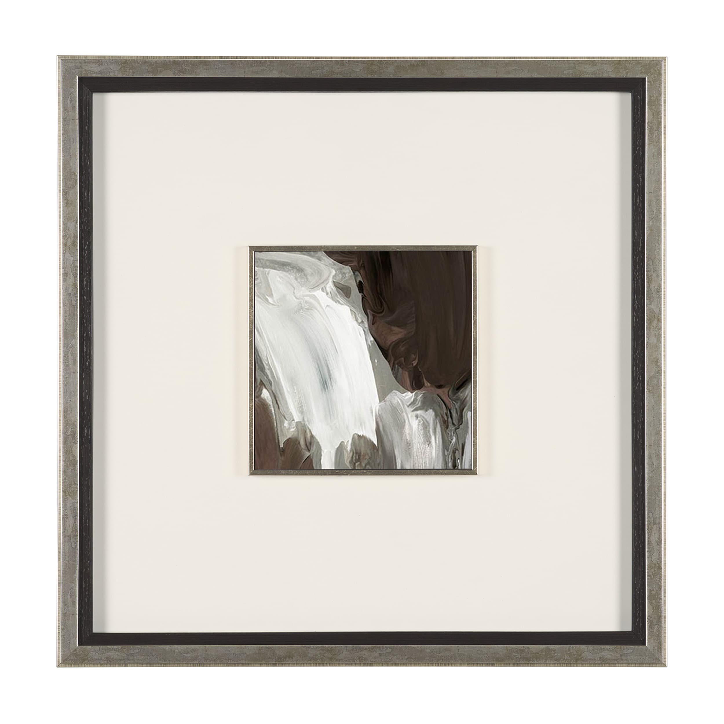 Harmonic VI by Mercana Studio a Hand Embellished Textured Framed Art Print — product photograph