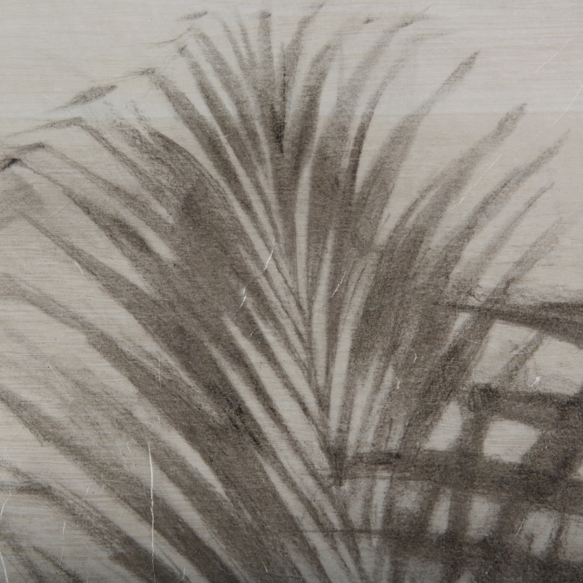 Shadows on Wood II by Mercana Studio a Hand Embellished Textured Framed Art Print Matted under Glass — product photograph