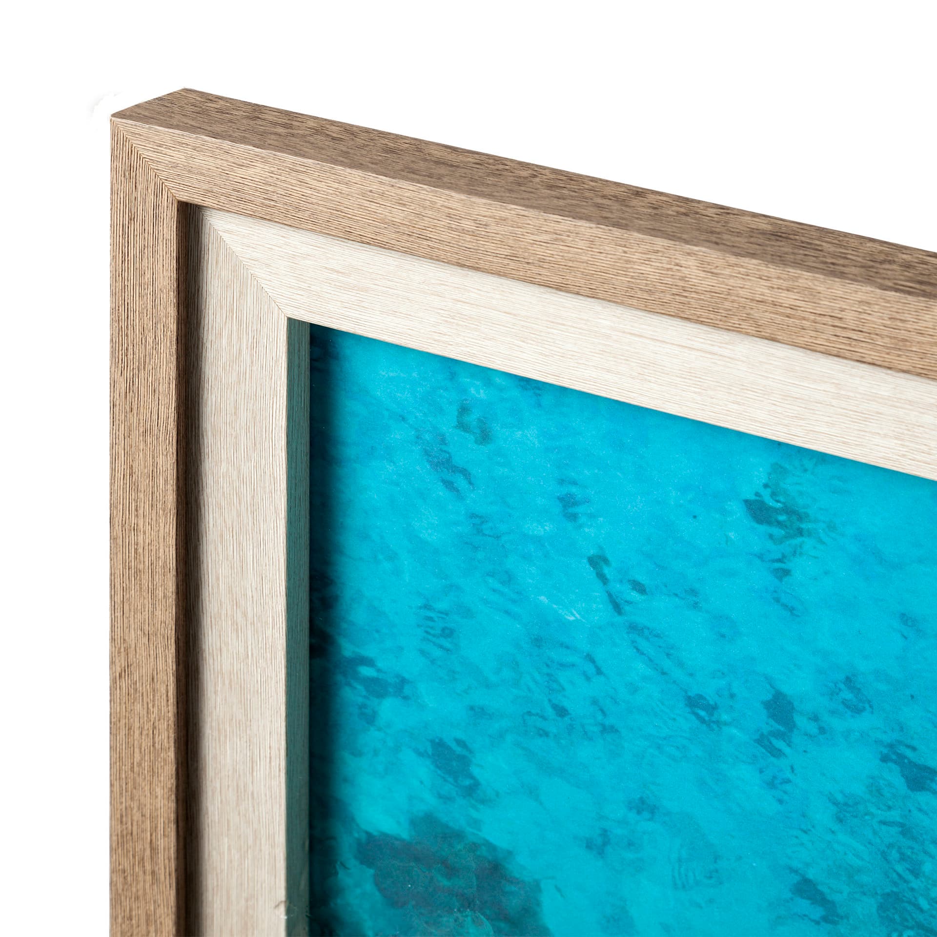 Anthony Quinn Bay by Michele Falzone a Hand Embellished Textured Framed Photo Art Print Matted under — product photograph