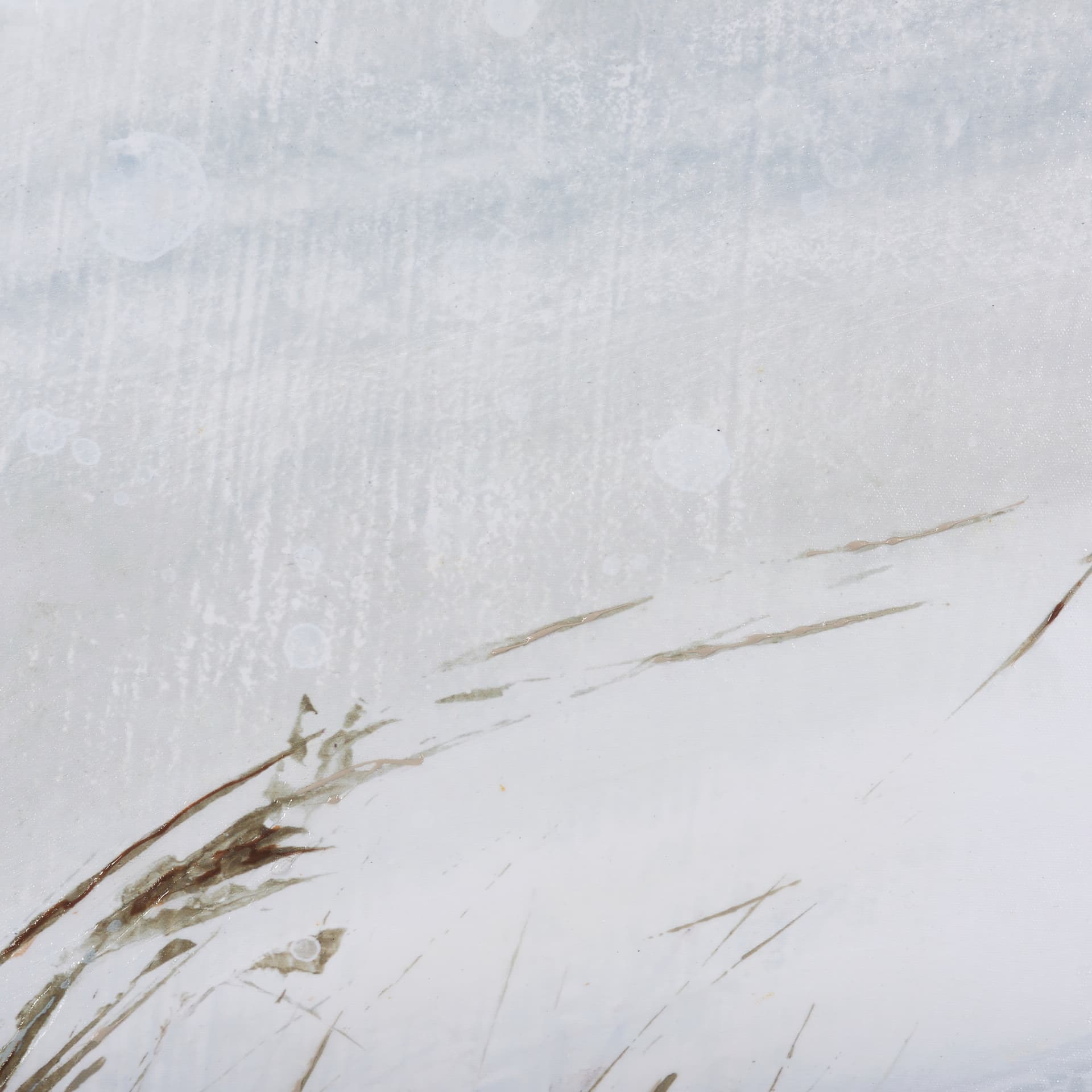 Chilly Breeze I by Mercana Studio a Hand Embellished Textured Framed Canvas — product photograph