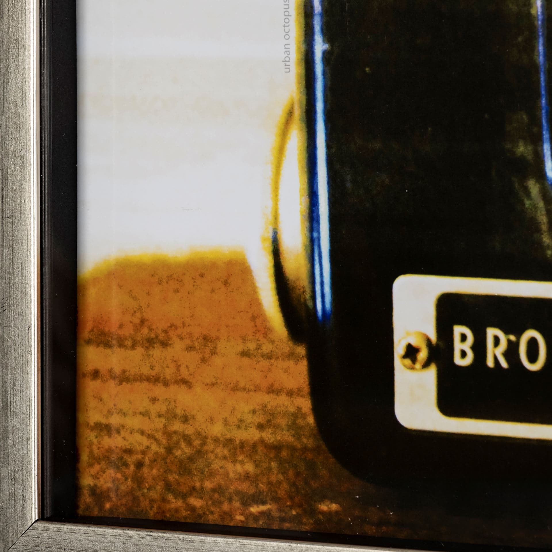 Hawkeye Vintage by Urban Octopus a Framed Photo Art Print Matted under Glass — product photograph