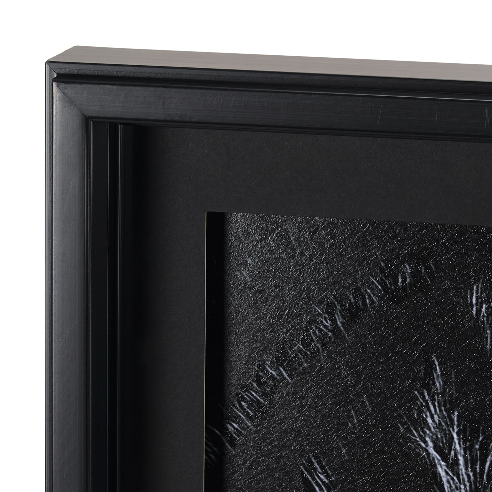 The look of Nature by Mercana Studio a Hand Embellished Textured Framed Photo Art Print Matted under — product photograph