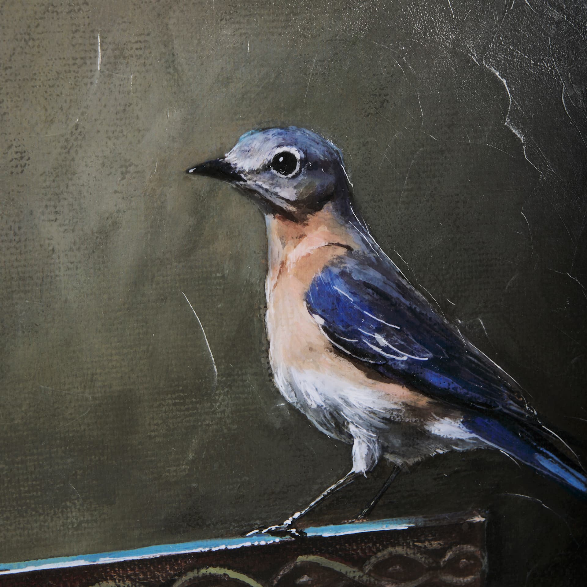 Graceful Poise II (Eastern Bluebird) — product photograph