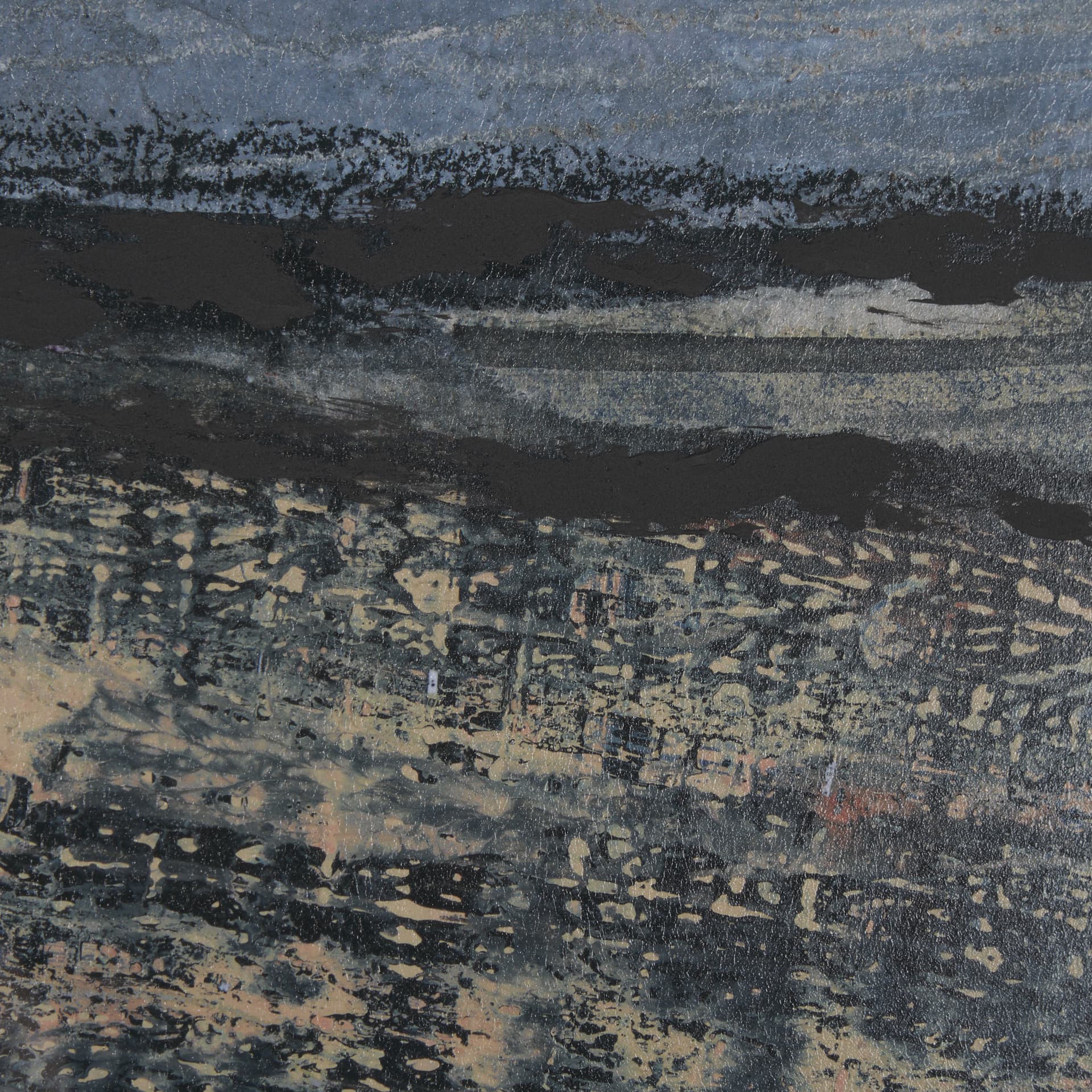 Captivating Views (Set of 2) by Mercana Studio a Hand Embellished Framed Art Print Matted under Glas — product photograph