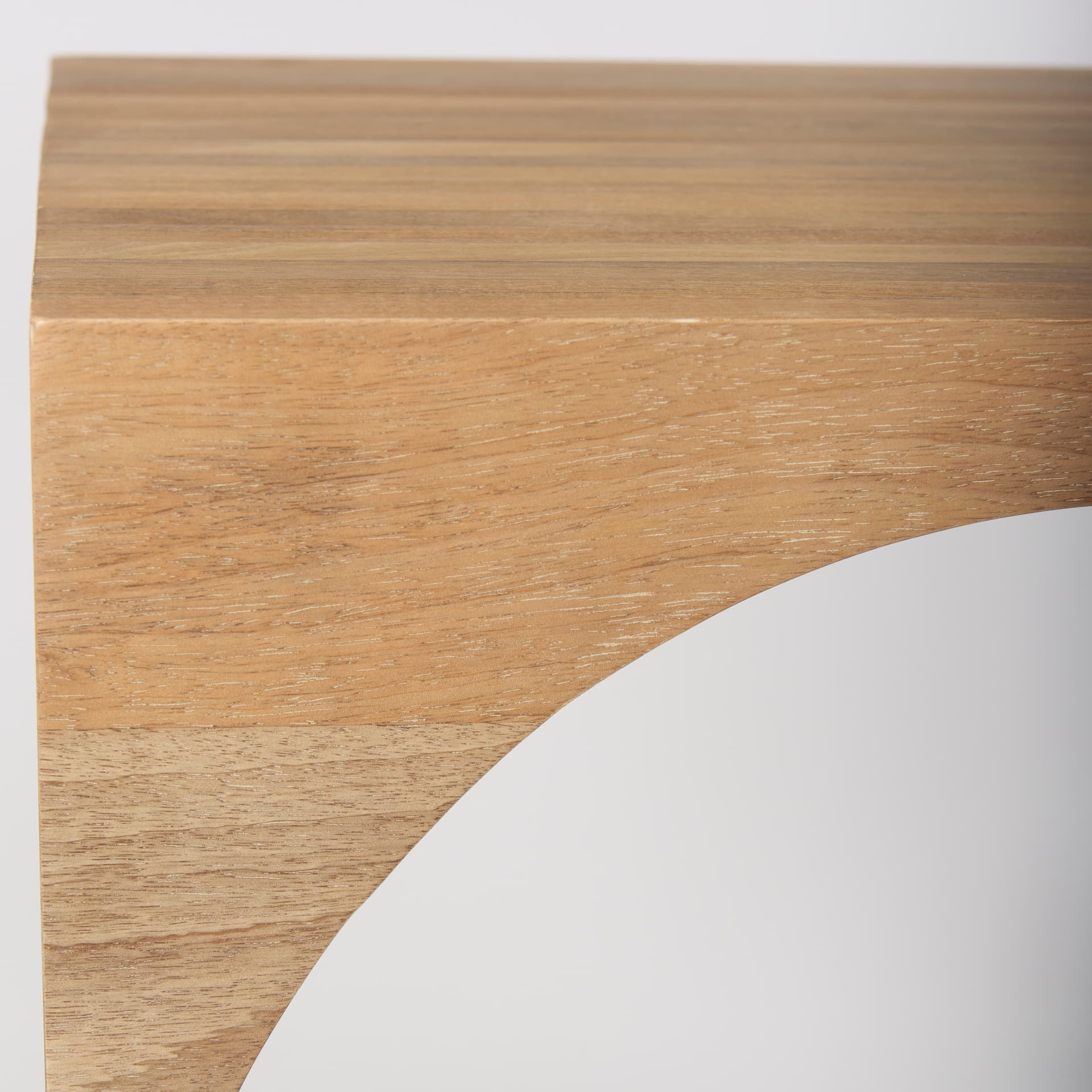 Chloe 20.0L x 20.0W x 24.0H Set of 2 Cottage Wood Nesting Accent Tables — product photograph