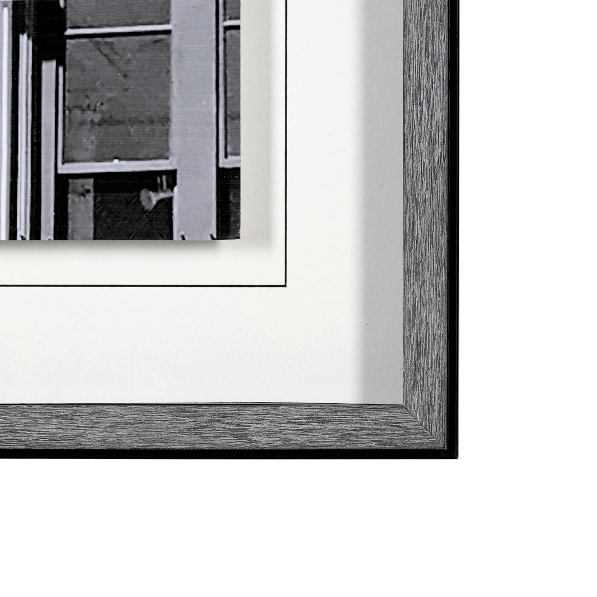 New York Fire Escape by Susan Vizary Photoy Hand Embelished Framed Photo Art Print Matted under Glas — product photograph