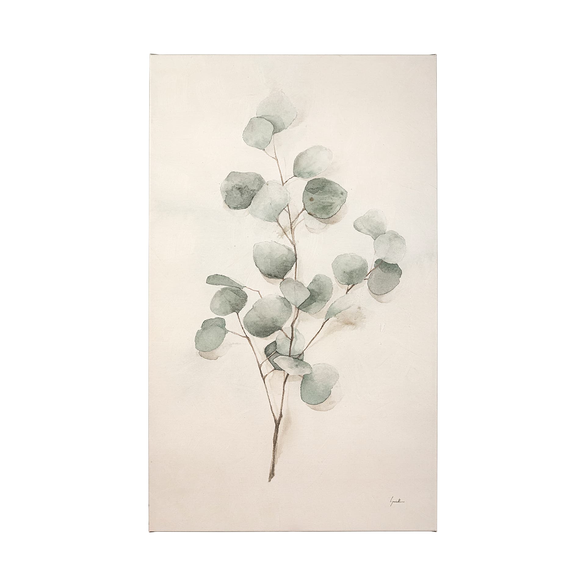 Spring Gestures II by Gabrielle Crawford a Hand Embellished Textured Canvas — product photograph