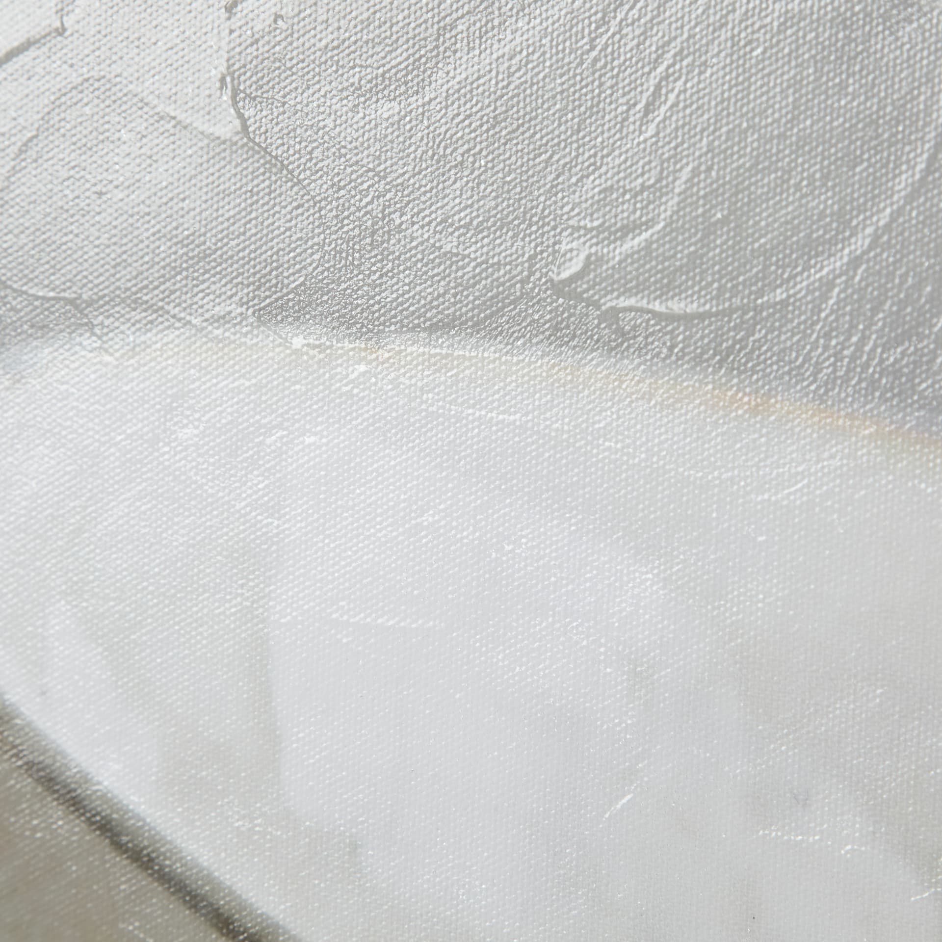 Two Artisan Bowls by Mercana Studio a Hand Embellished Textured Canvas — product photograph