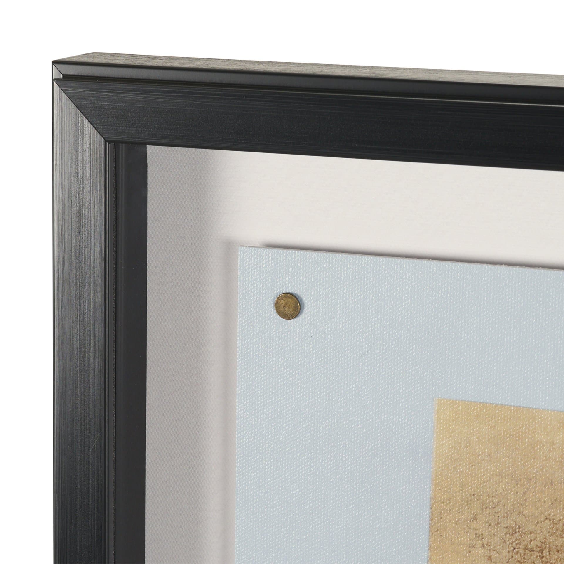 Ephemera L'Art by The Vintage Collection Hand Embelished Textured Framed Artwork Matted under Glass — product photograph