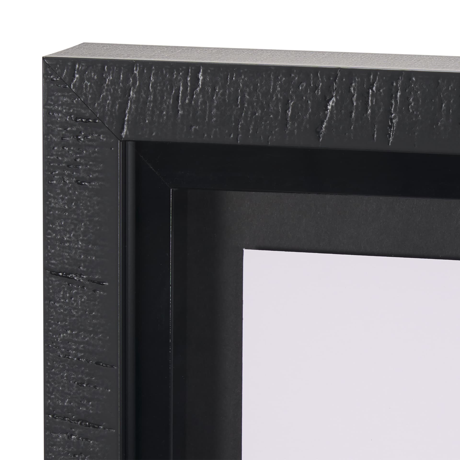 Midnight Stinger by Mercana Studio a Hand Embelished Textured Framed Art Print Matted under Glass — product photograph