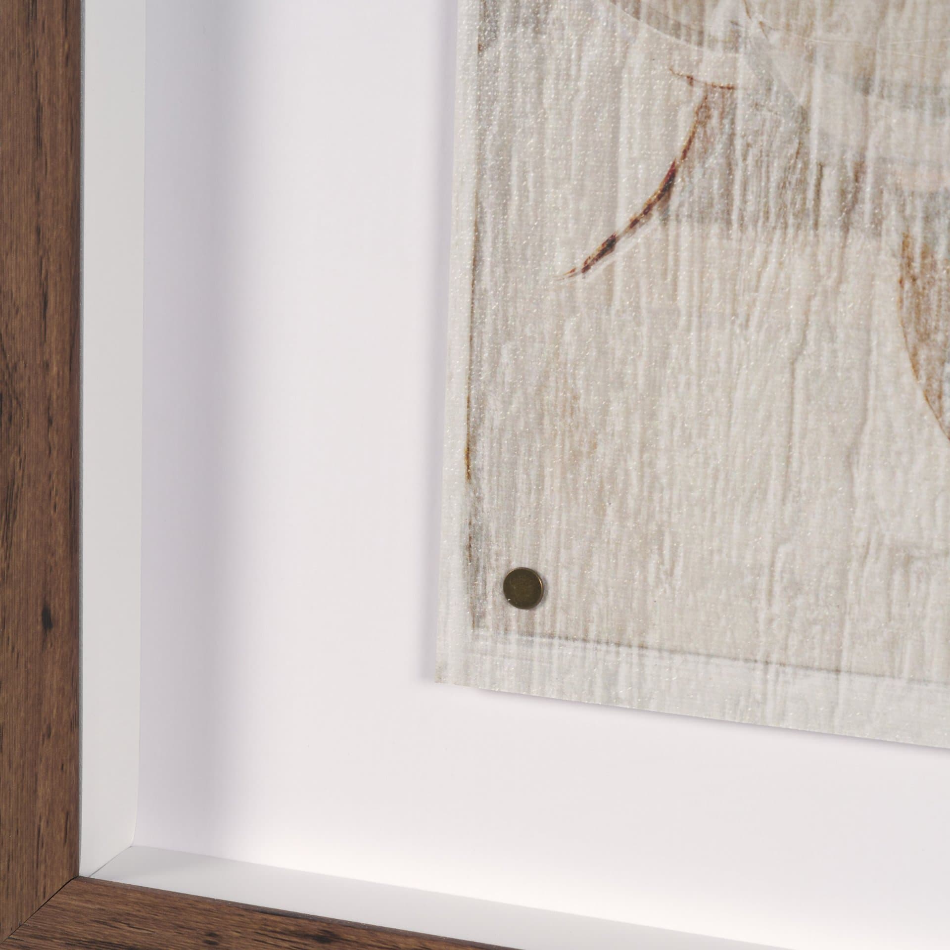 Panel Etching I by Mercana Studio a Hand Embellished Framed Art Print under Glass — product photograph