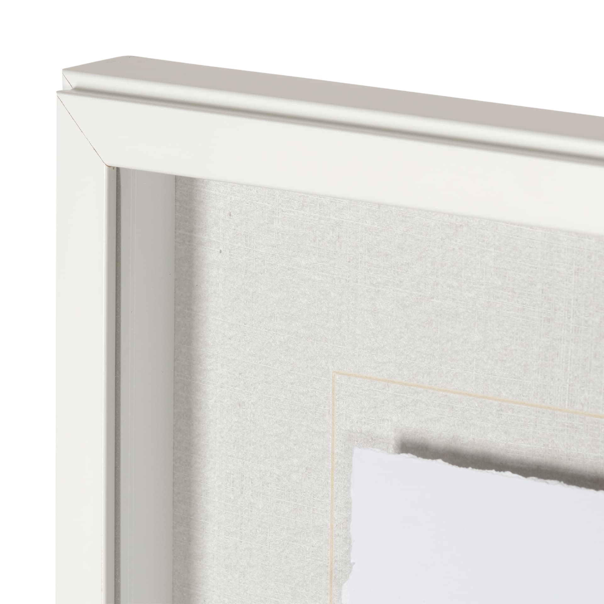Tota II by Victoria Borges a Hand Embellished Textured Framed Art Print Matted under Glass — product photograph