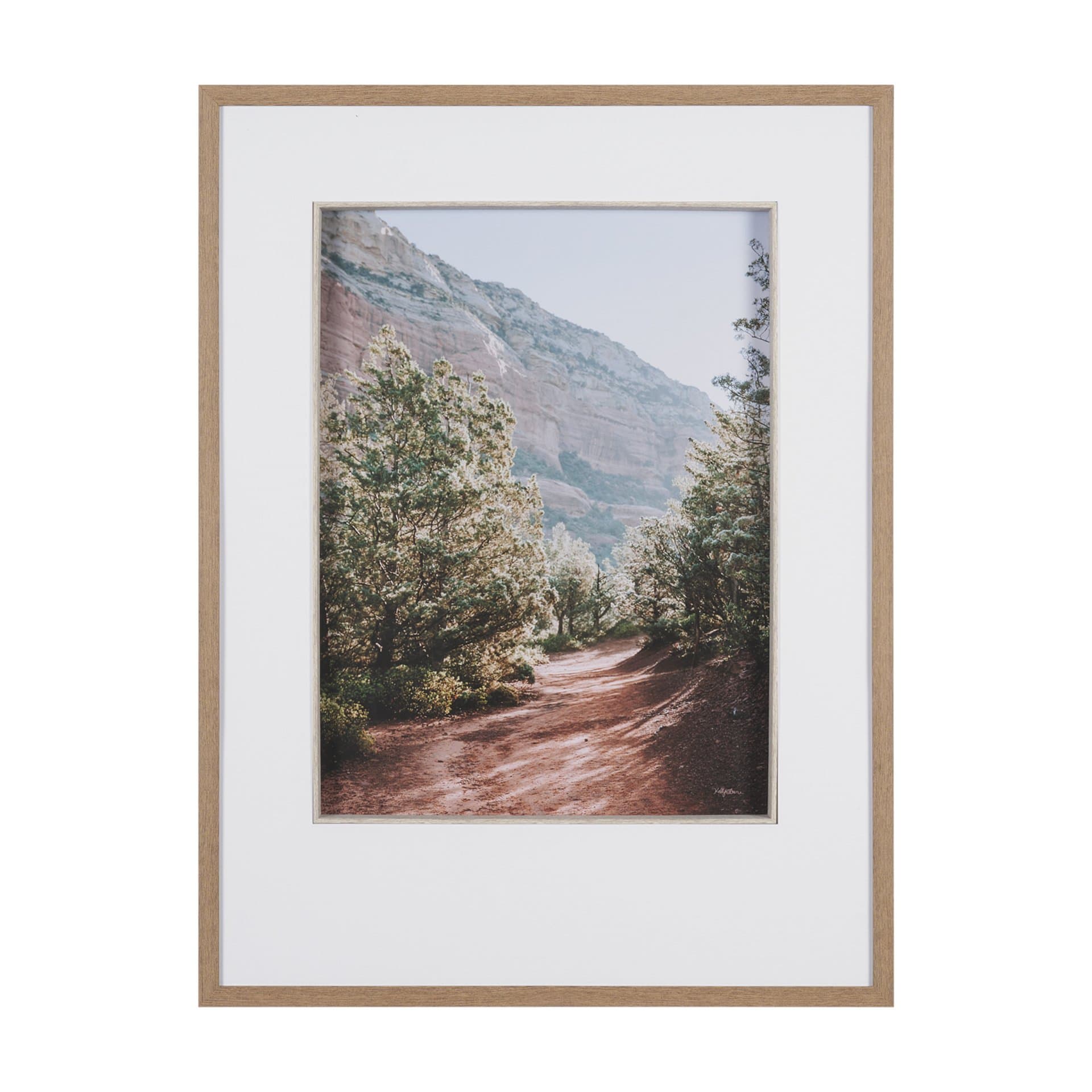 Path to Devil's Bridge by Kelly Frere FramedPhoto Print Matted under Glass — product photograph