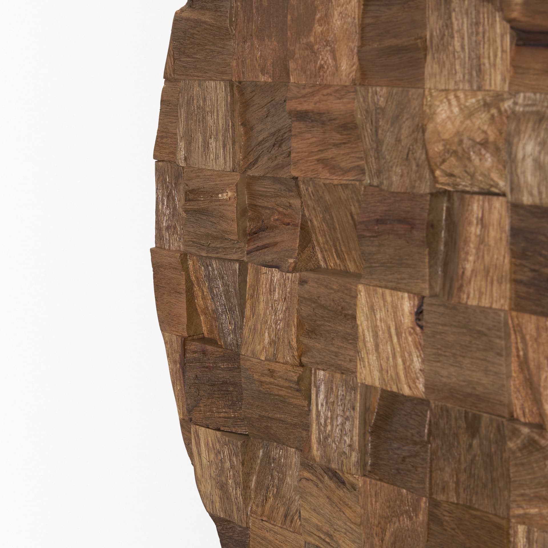 Into the Abyss II Light Brown Wood 24" Wall Decor — product photograph