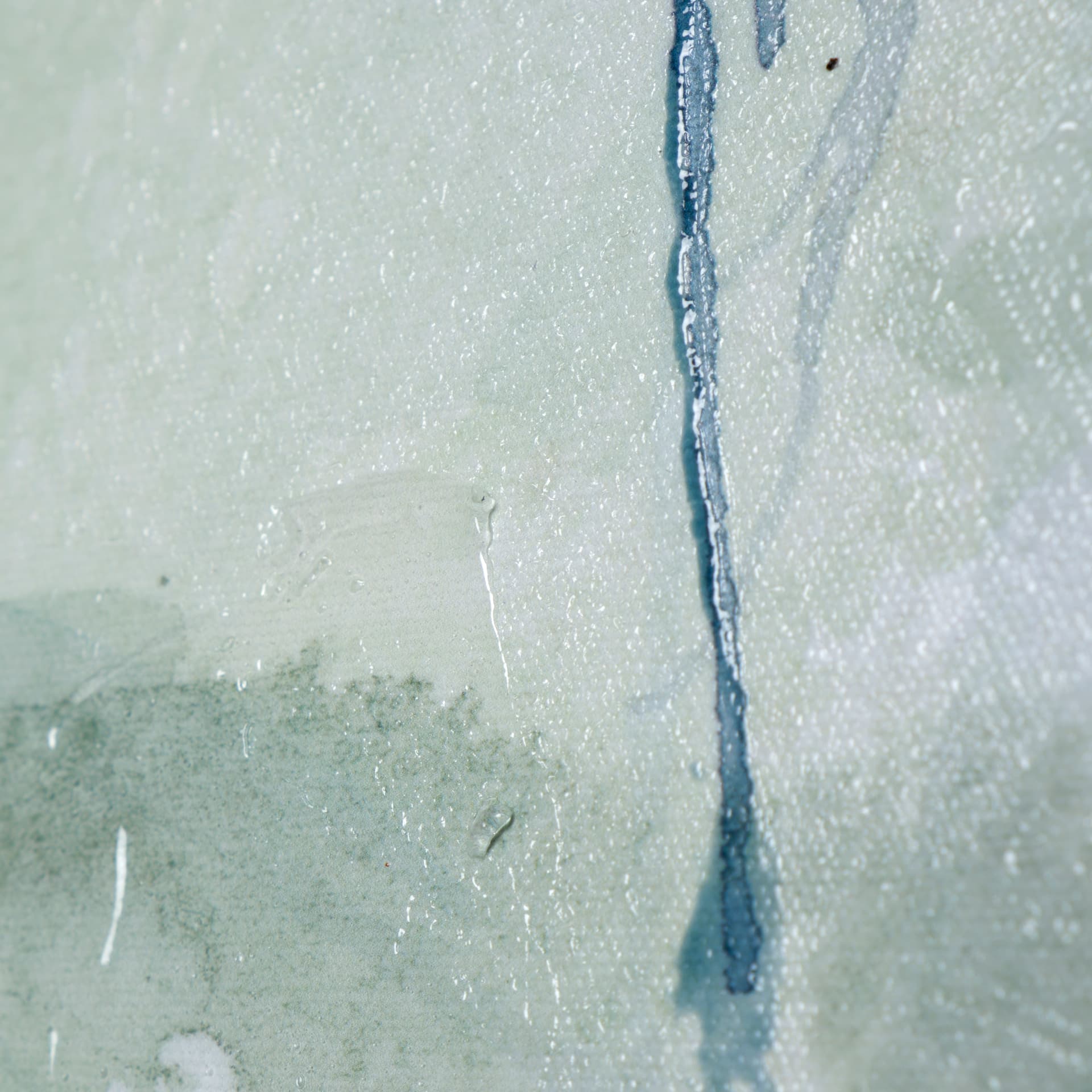 Forest Dew I by Melody Ducharme a Hand Embellished Textured Canvas — product photograph