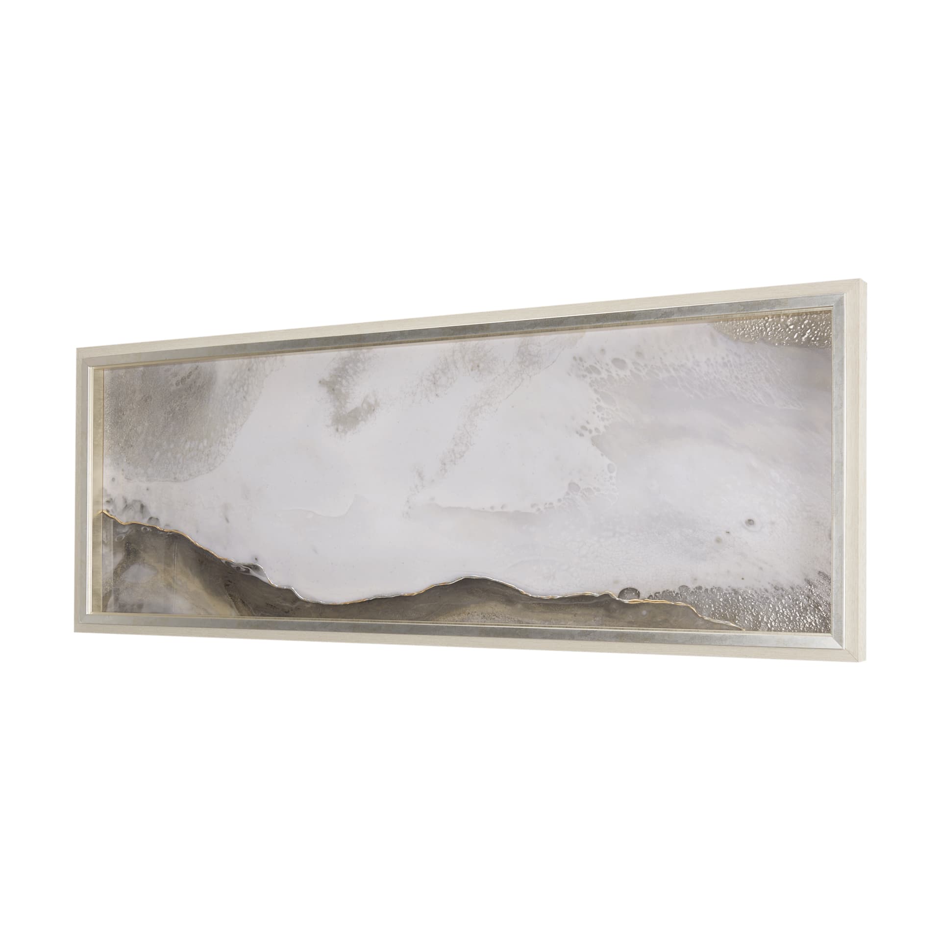 Sand Hills by Mercana Studio a Hand Embellished Textured Framed Art Print — product photograph
