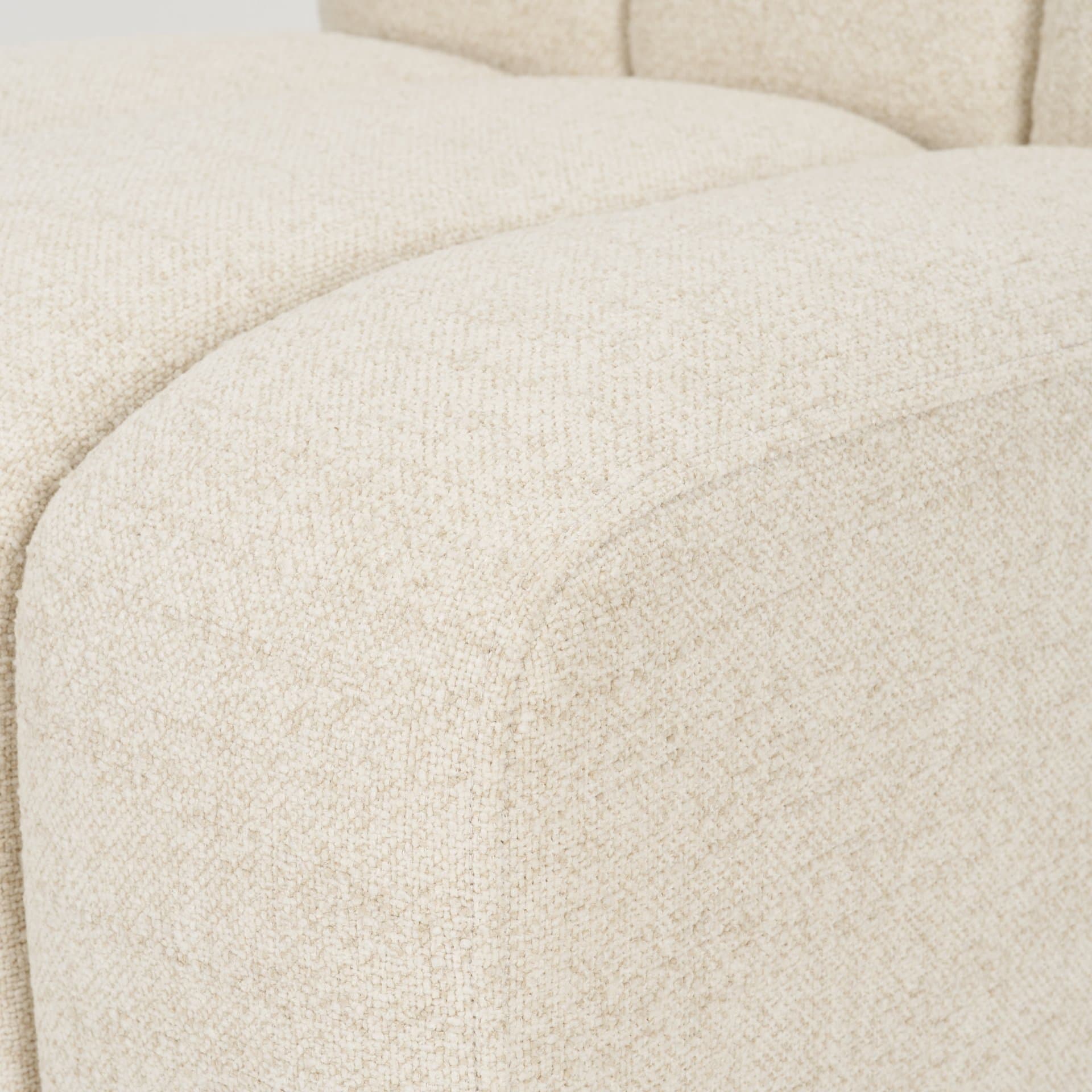 Wilkins Barrel Back Dining Arm Chair | Beige Fabric w/ Wood — product photograph