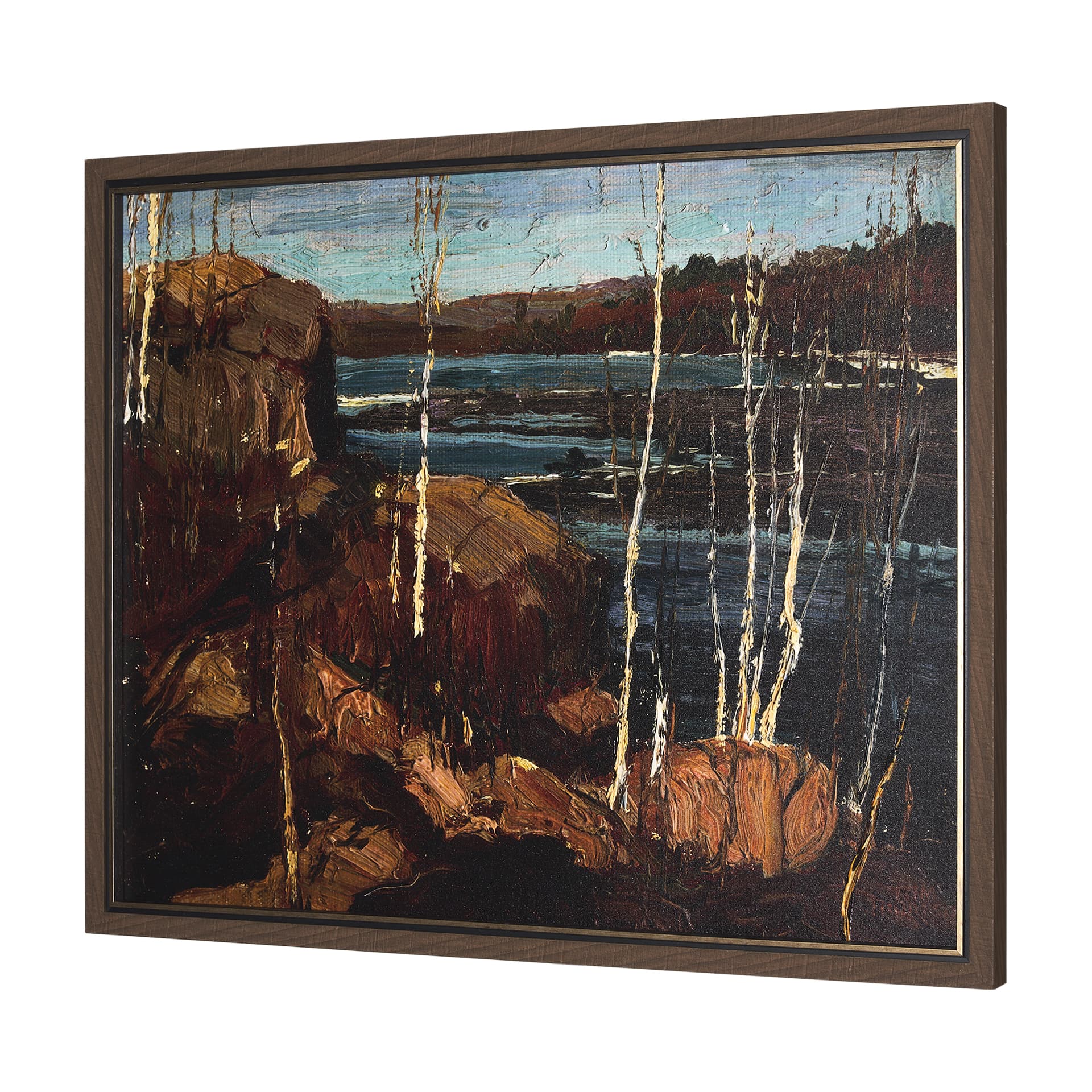 Spring 1914 by Mercana Studio a Hand Embellished Textured Framed Art Print — product photograph