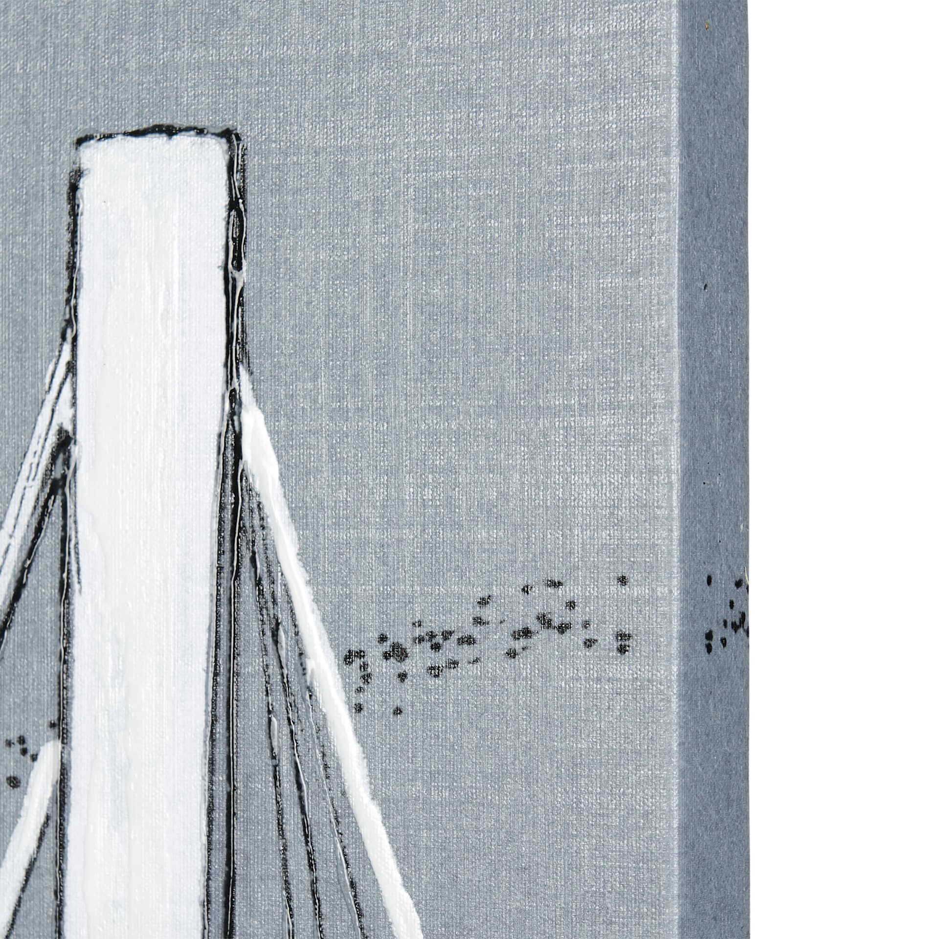 Bridge I by Mercana Studio a Hand Embellished Textured Canvas — product photograph
