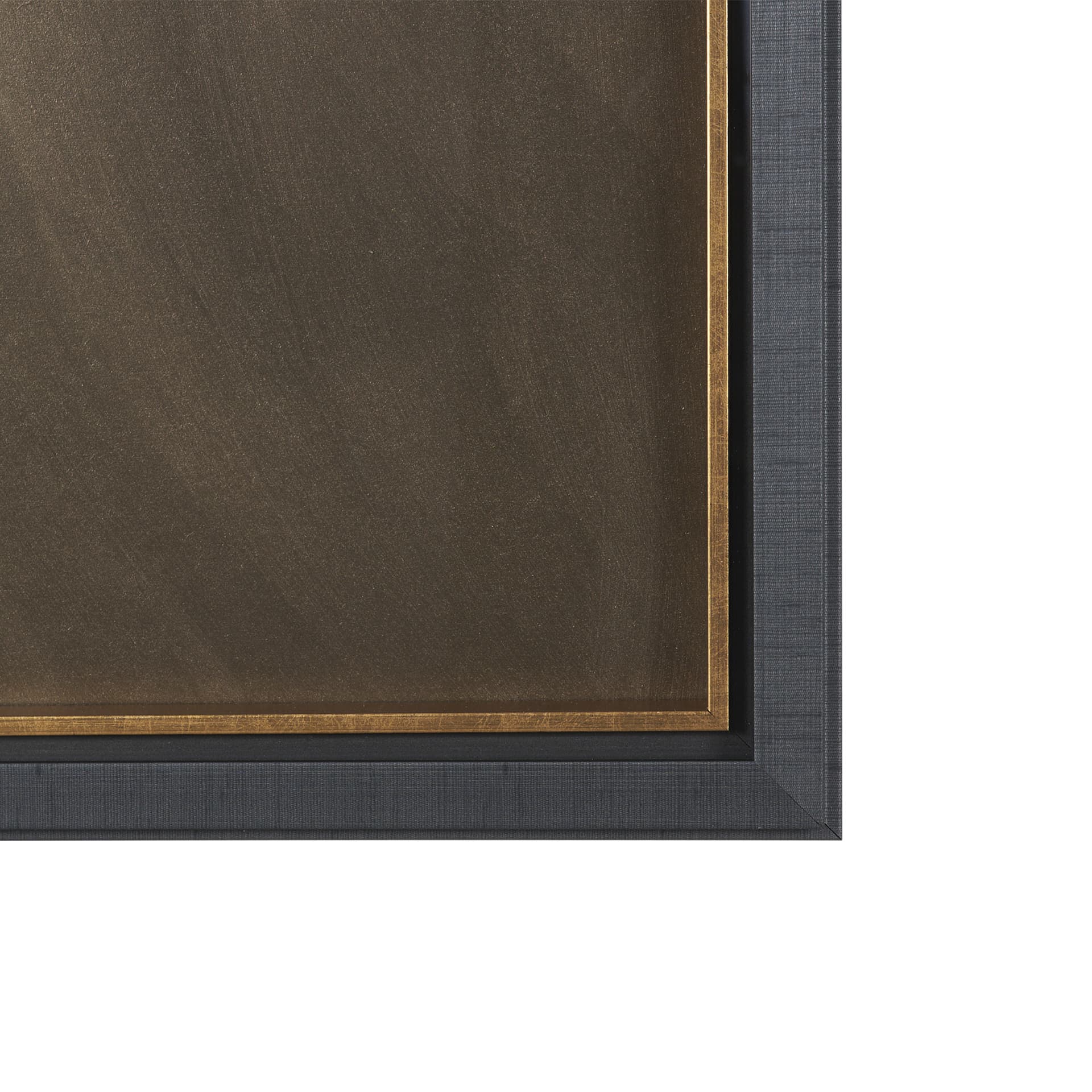 The Bronze Spark II by Studio M a handmade Original Framed Artwork under Glass — product photograph
