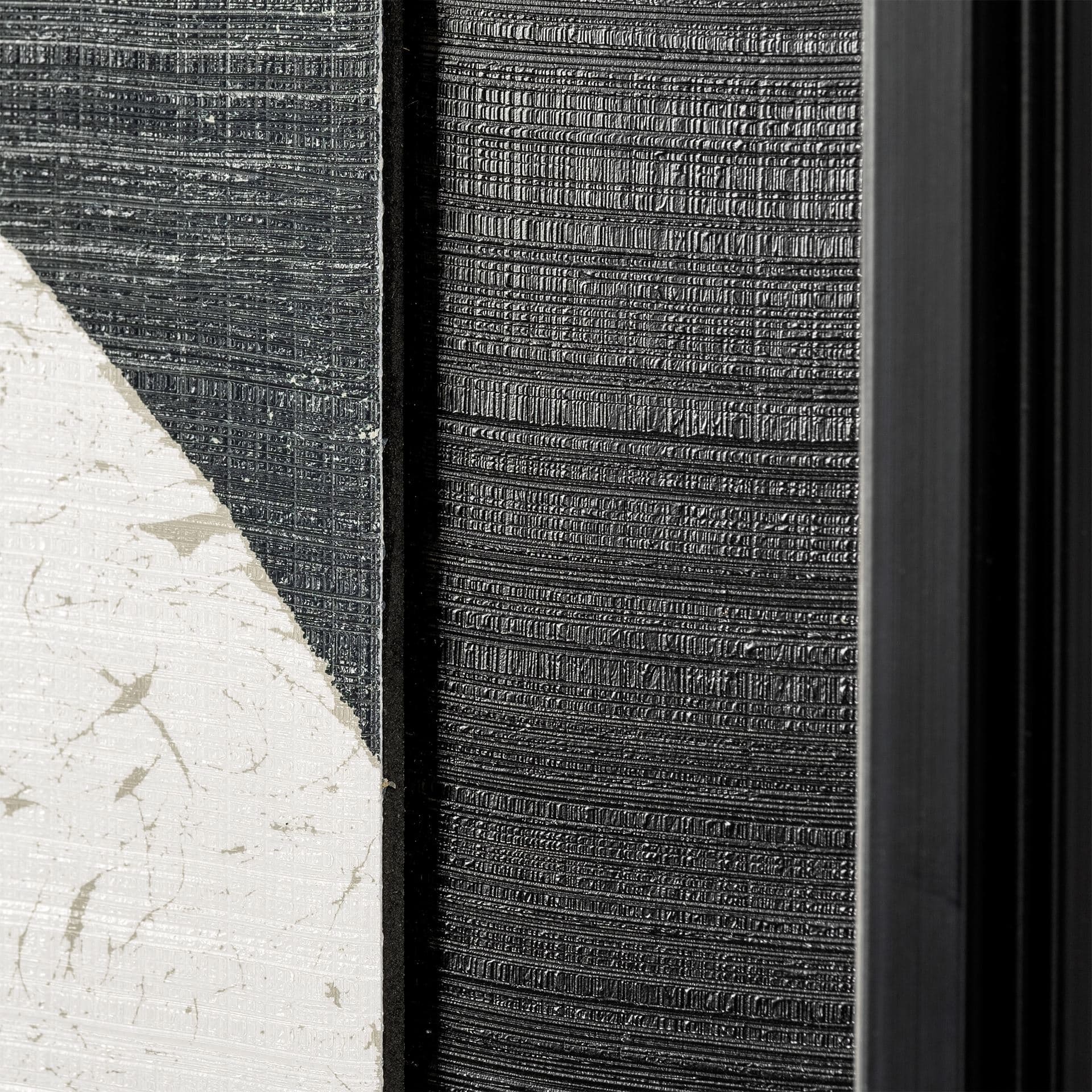 Value Collector 8 by Mercana Studio a Hand Embellished Textured Framed Art Print — product photograph