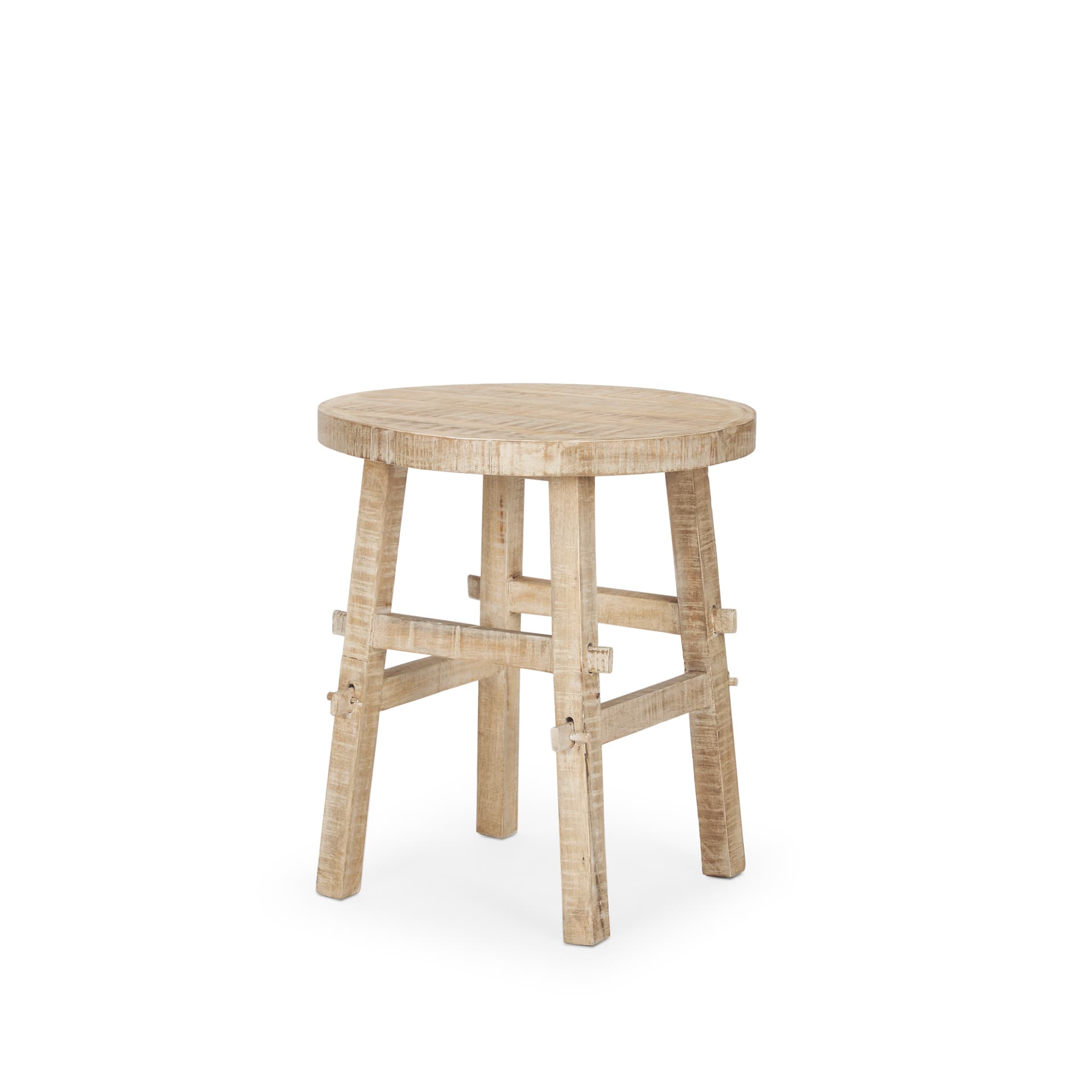 Rosie Small Blonde Wood End Table — product photograph