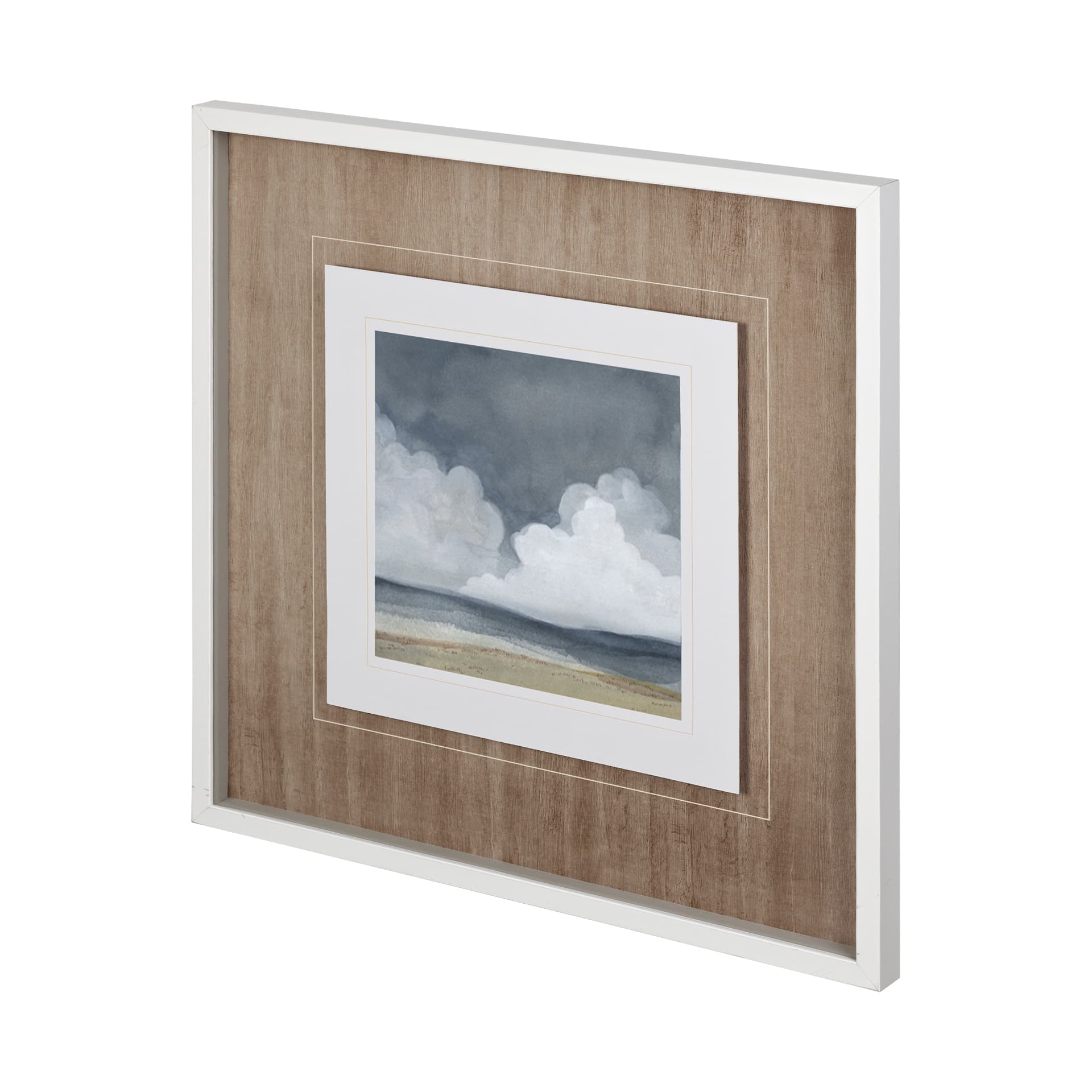 Cloud Landscape II by Emma Scarvey a Framed Art Print Matted under Glass — product photograph