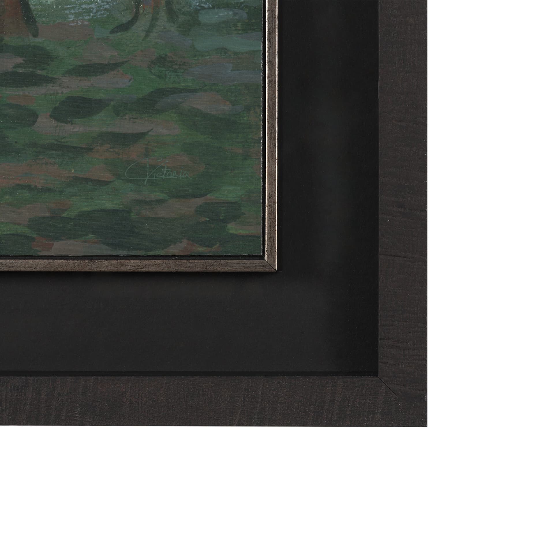Majestic Garden IV by Mercana Studio a Hand Embellished Framed Art Print under Glass — product photograph