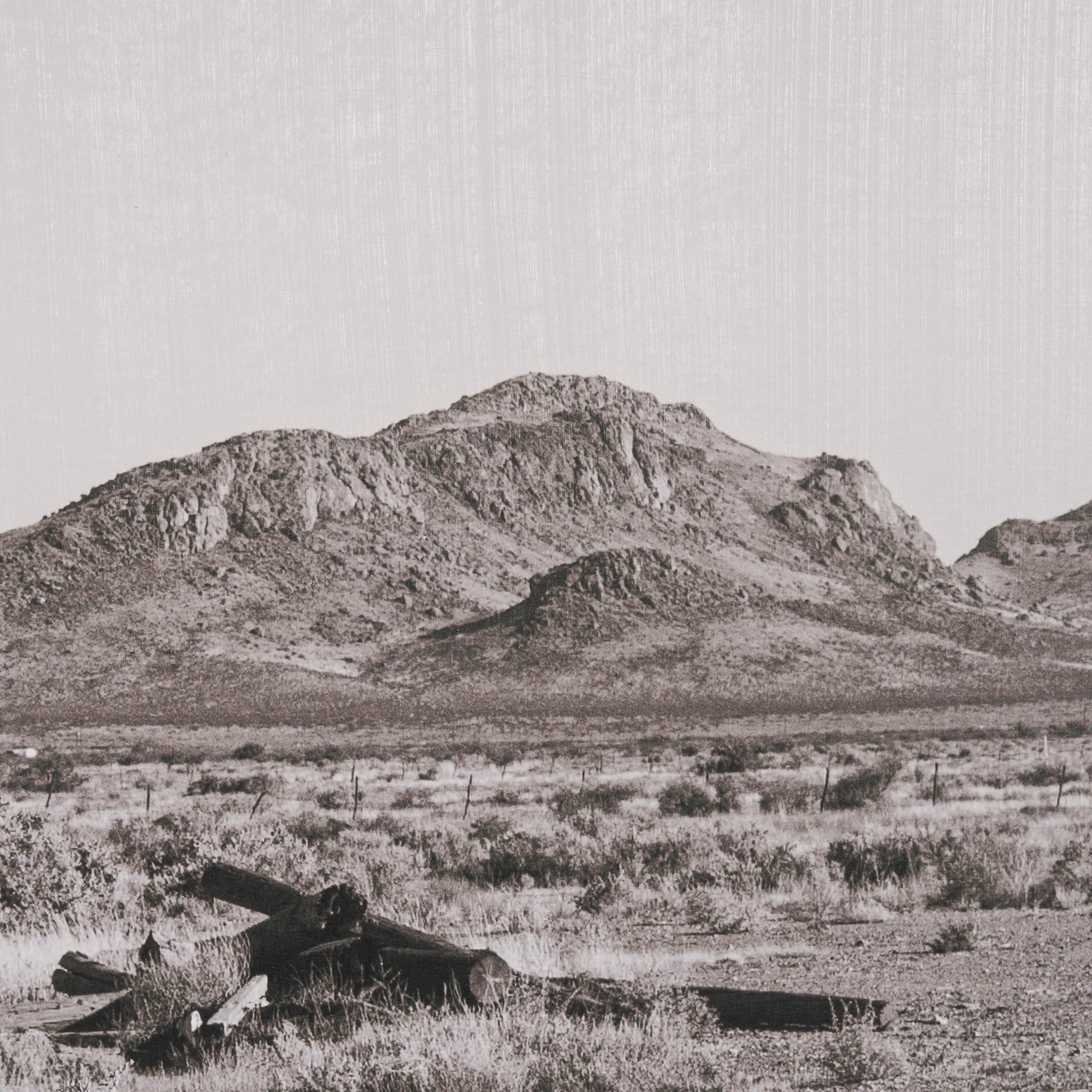 Southwest Gas Station by Nathan Larson a Hand Embellished Framed Photo Art Print Matted under Glass — product photograph