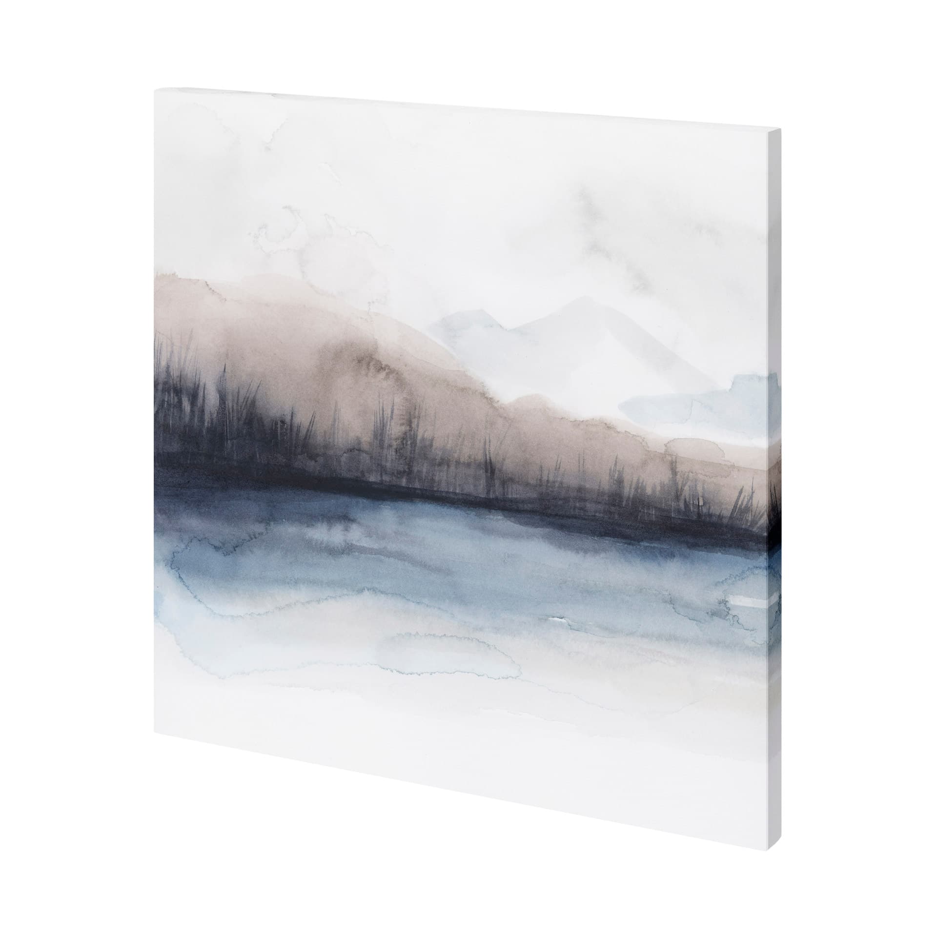 Horizon Shadow II by Grace Popp a Hand Embellished Textured Canvas — product photograph