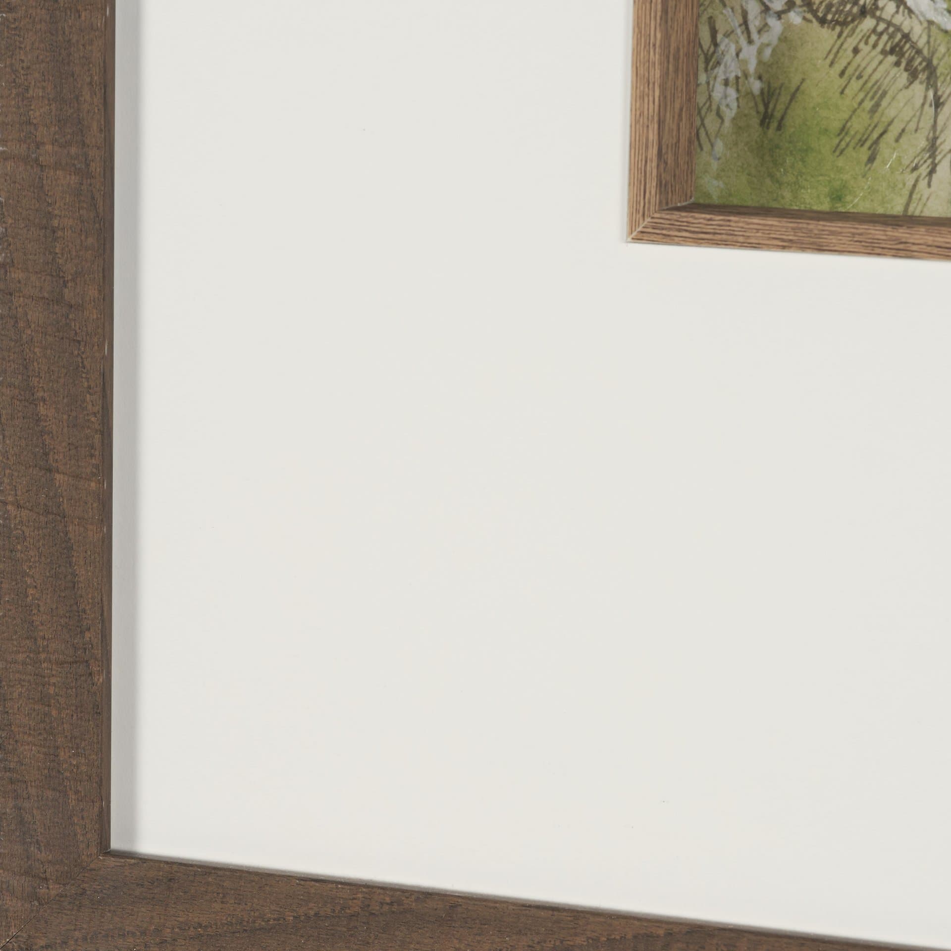 Red Rock Country III by Mercana Studio Hand-Embellished Framed Artwork Matted under Glass — product photograph