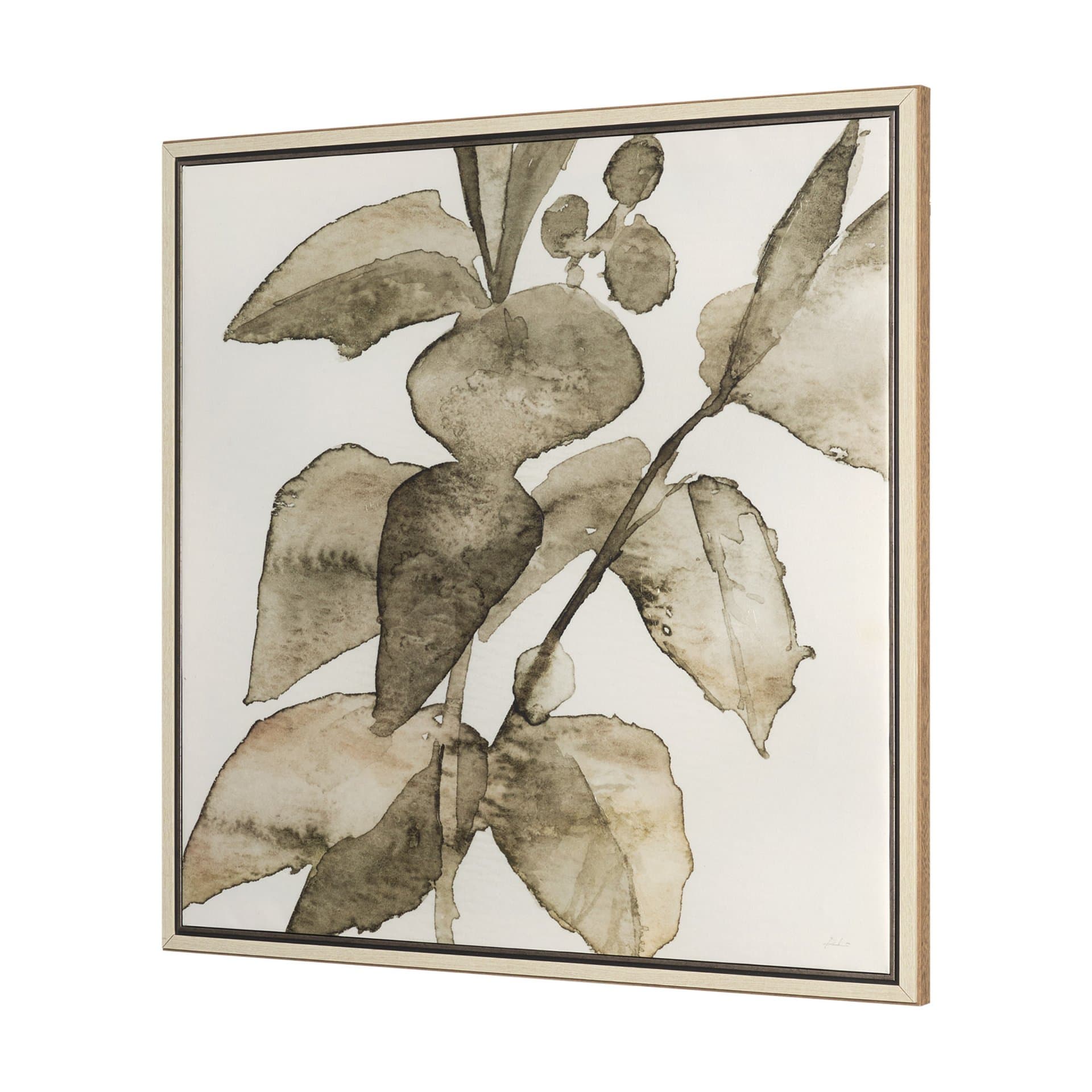 Cornus Alba I by Mercana Studio Hand-Embellished Textured Framed Canvas Artwork — product photograph