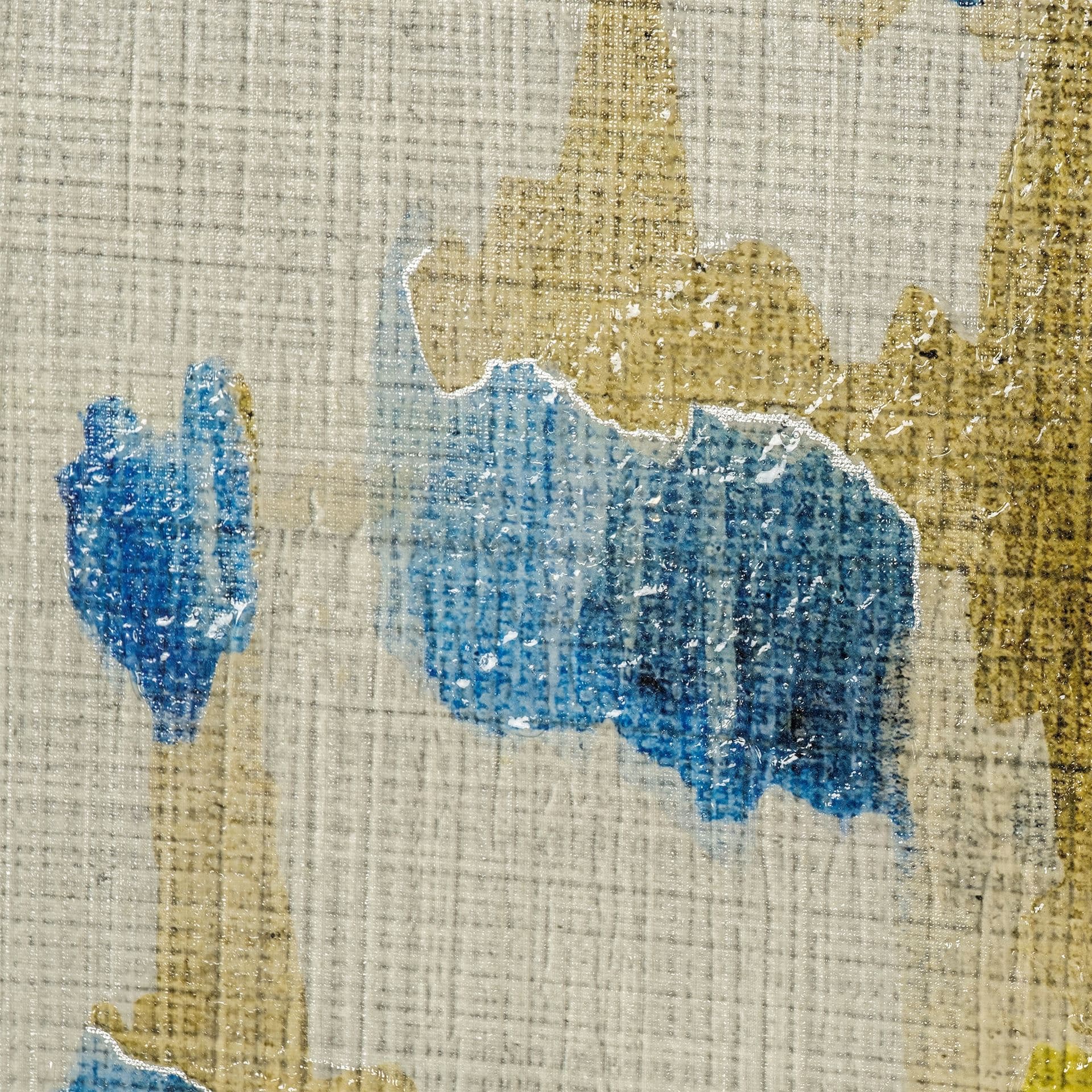 Bohemian Ikat IV by Chariklia Zarris a Hand Embellished Textured Canvas — product photograph