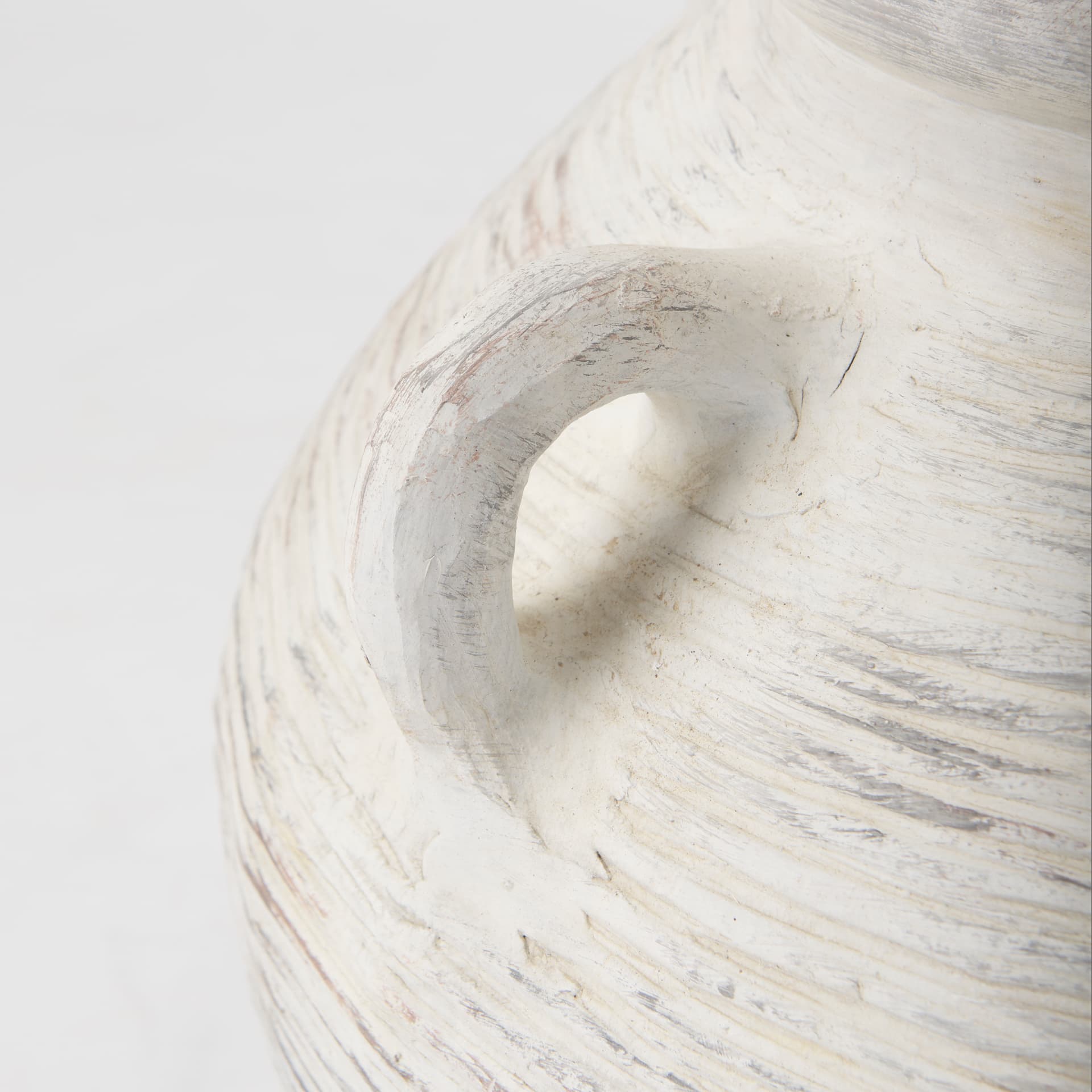 Misha 19.7L x 19.7W x 16.1H Ceramic Floor Vase — product photograph