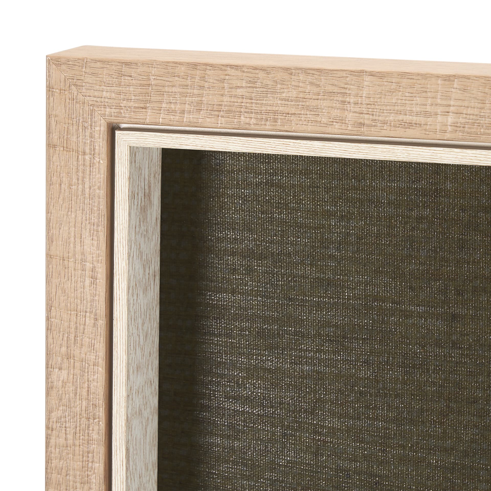 Horse IV Olive by Mercana Studio a Hand Embellished Textured Framed Art Print — product photograph