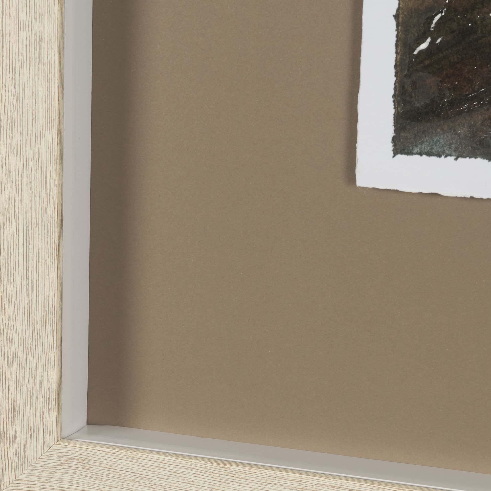 Shoreline Beauty III by Mercana Studio Hand Embelished Framed Artwork Matted under Glass — product photograph