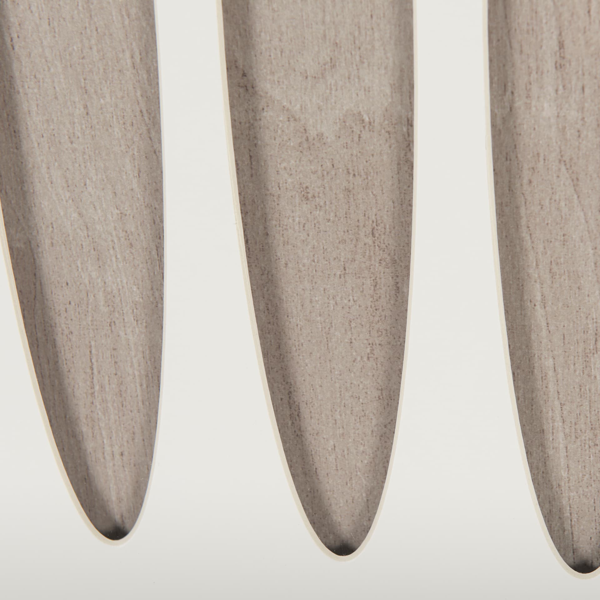 Wood Grain Silhouette IV by Studio M a Framed Art Print Matted under Glass — product photograph
