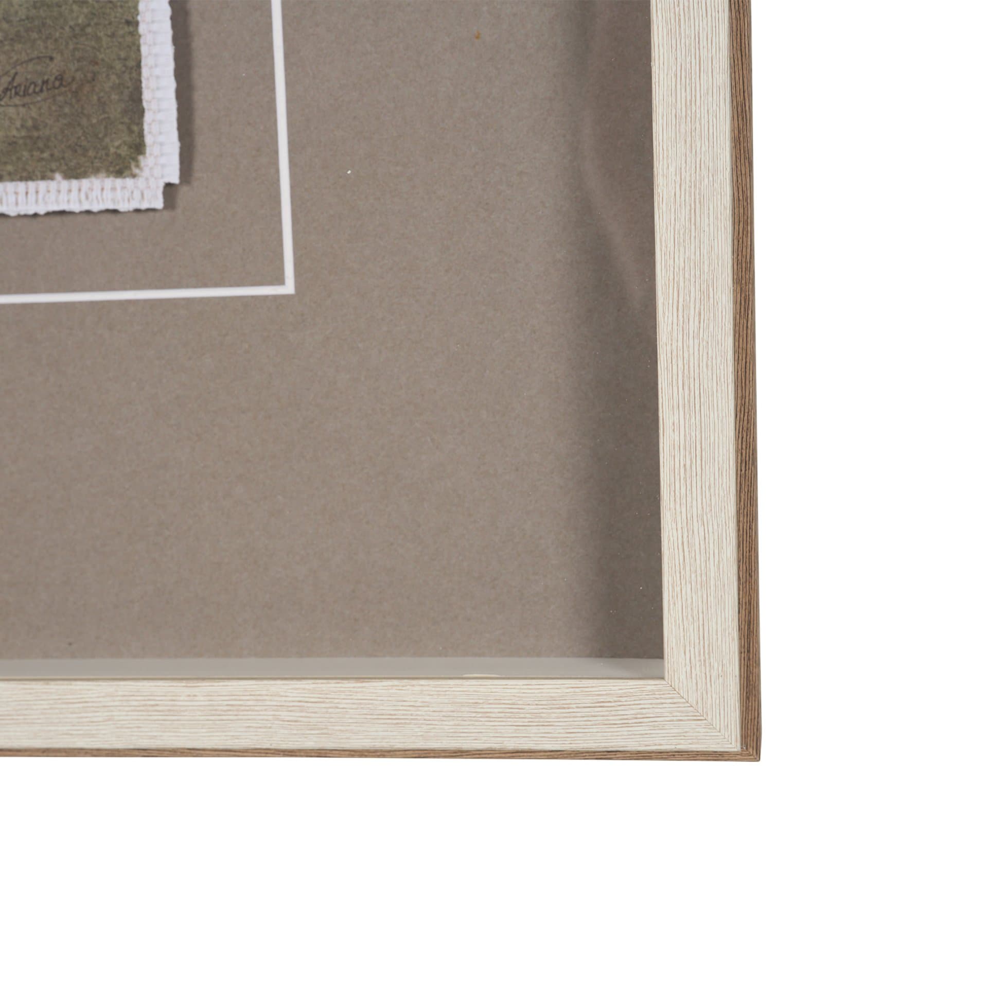 Tulip Bloom III by Mercana Studio Hand-Embellished Framed Artwork Matted under Glass — product photograph