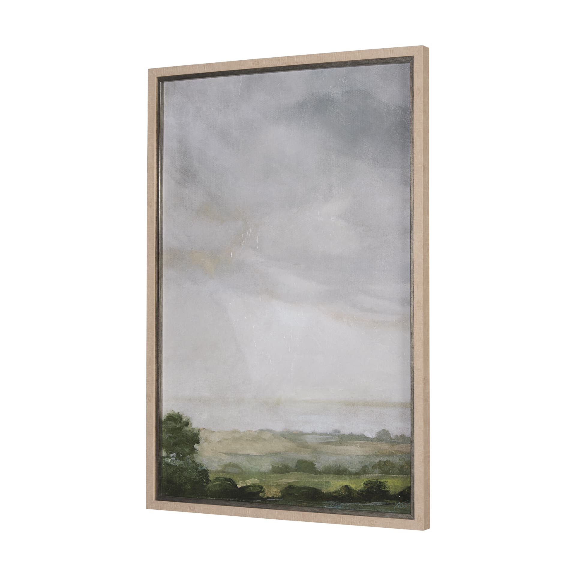 Soft Shadows I by Mercana Studio a Hand Embellished Textured Framed Art Print — product photograph