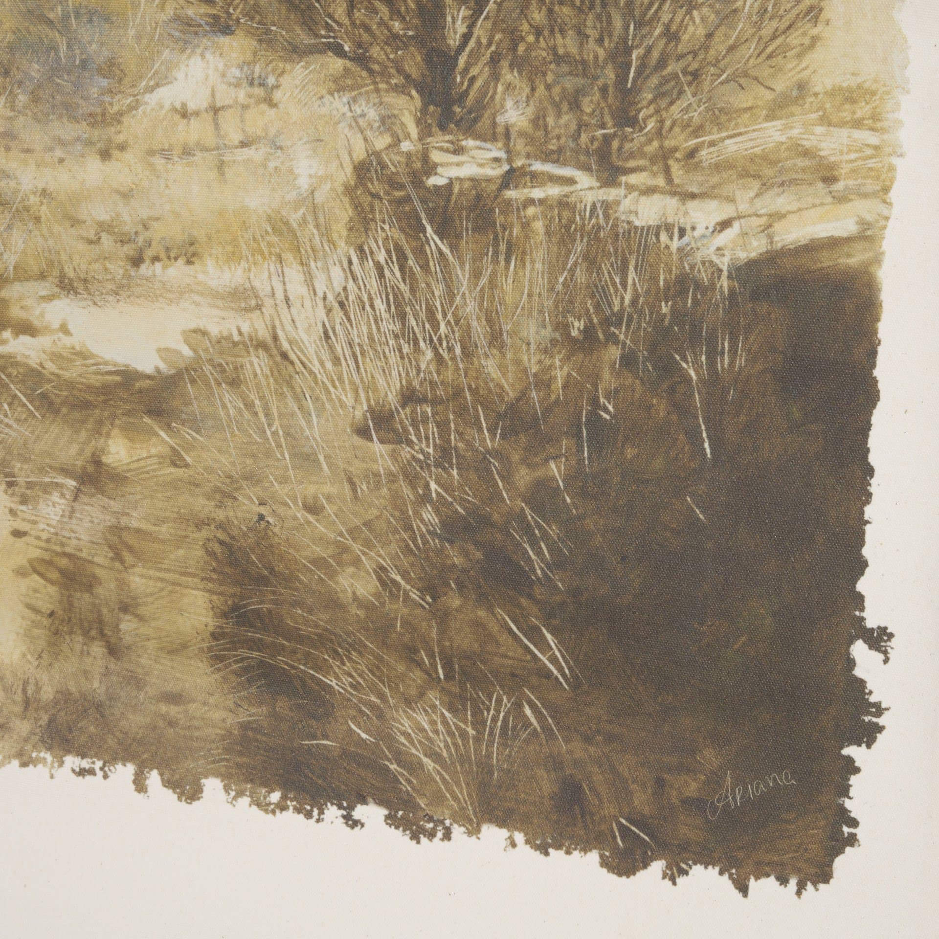 Timeless Vista by Mercana Studio Textured Artwork Tapestry — product photograph