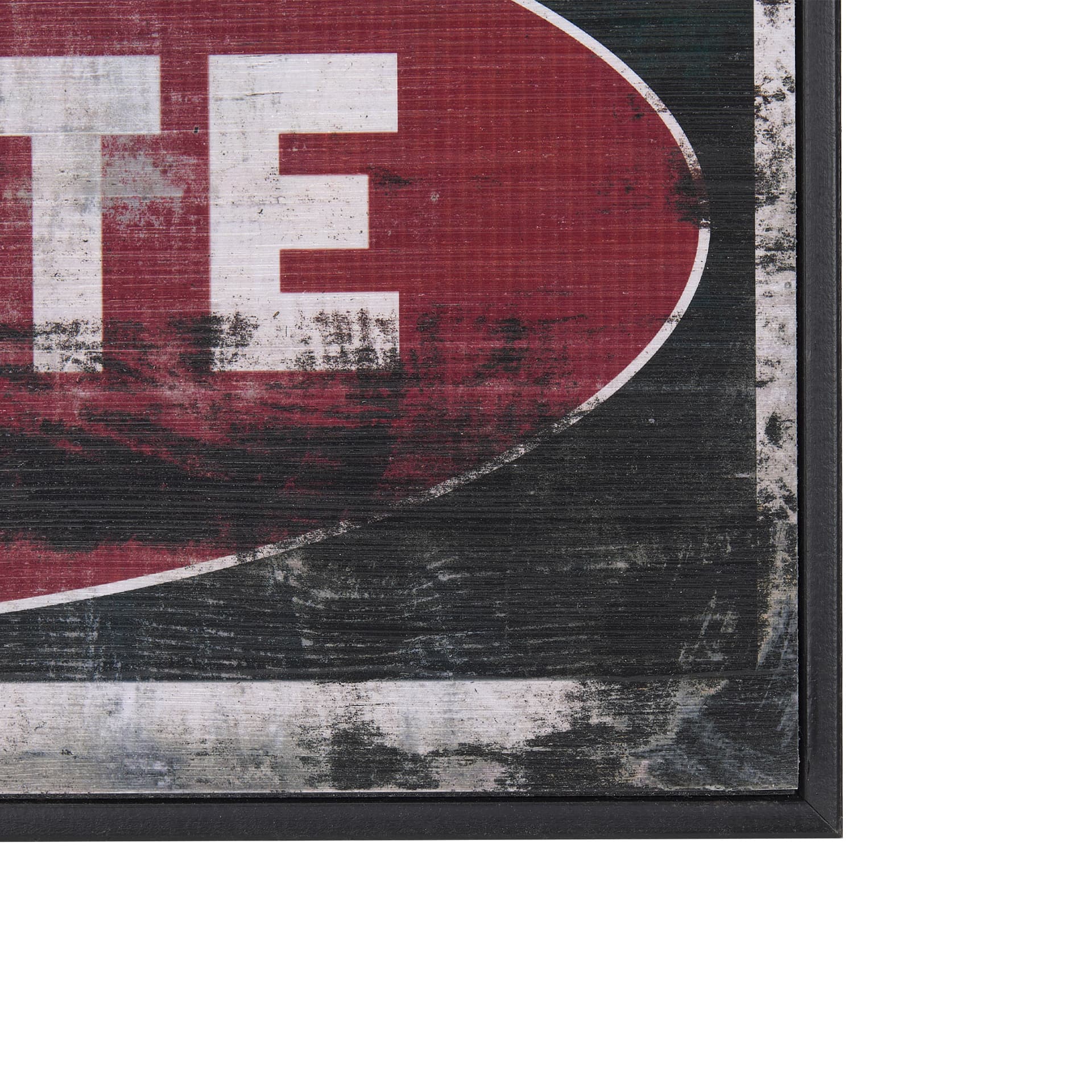 Work Like A Captain by Mercana Studio a Hand Embellished Textured Framed Art Print — product photograph