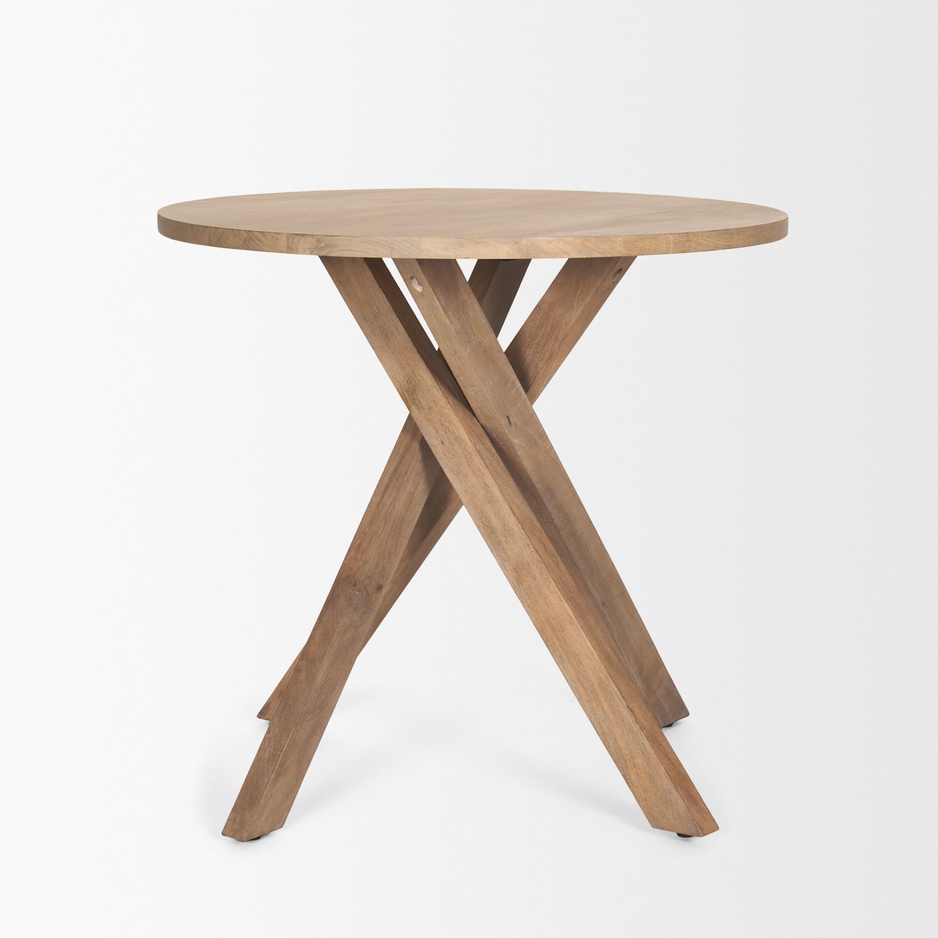 Solana Light Brown Wood Foyer Table — product photograph