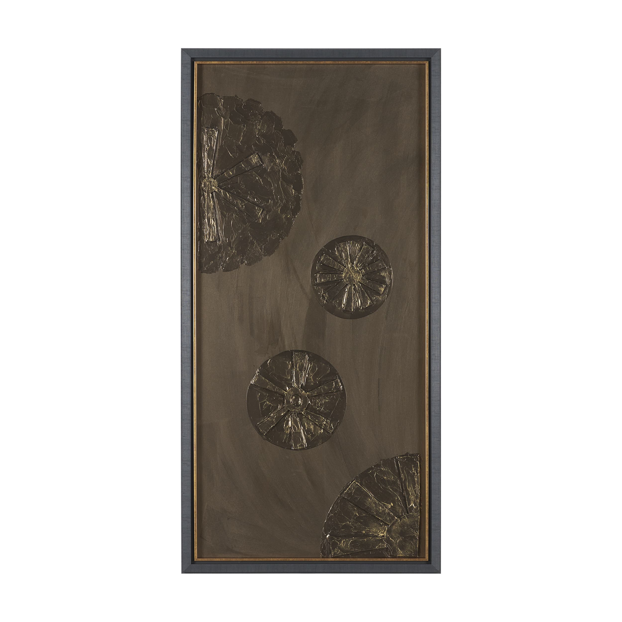 The Bronze Spark II by Studio M a handmade Original Framed Artwork under Glass — product photograph