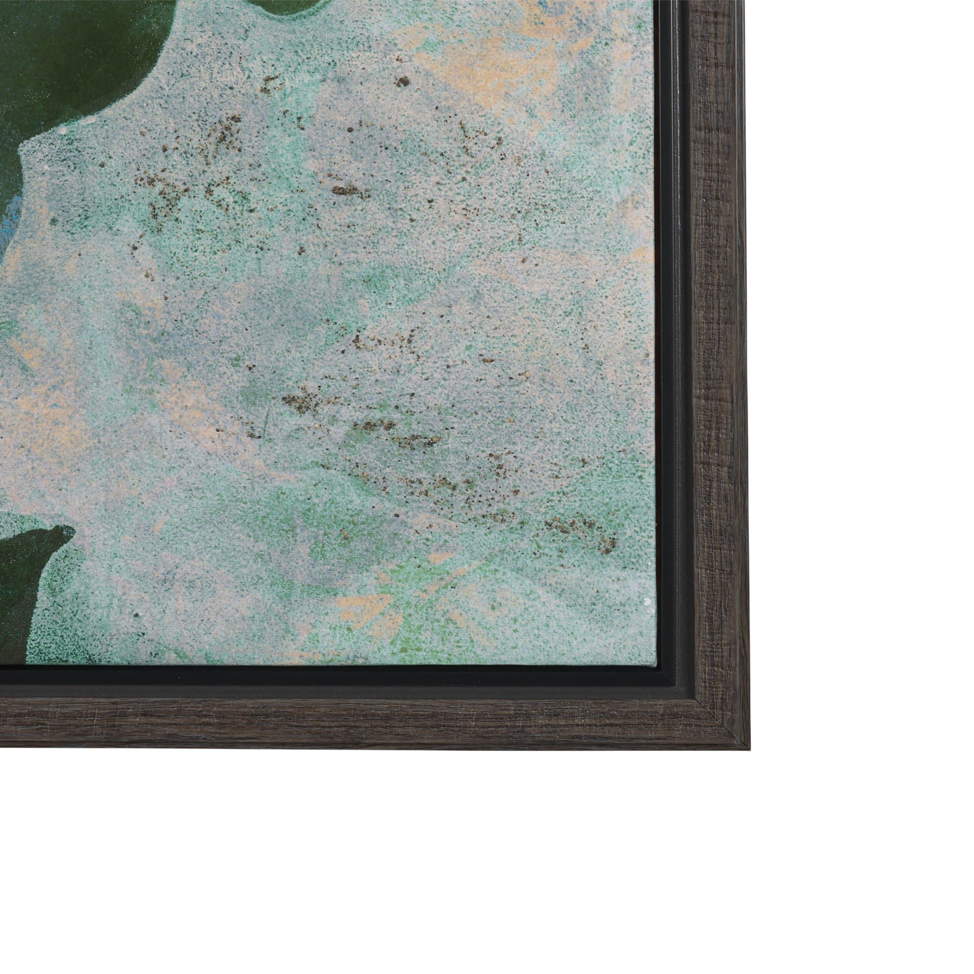 One of a Kind by Liz St. Andre Hand-Embellished Textured Framed Canvas Artwork — product photograph