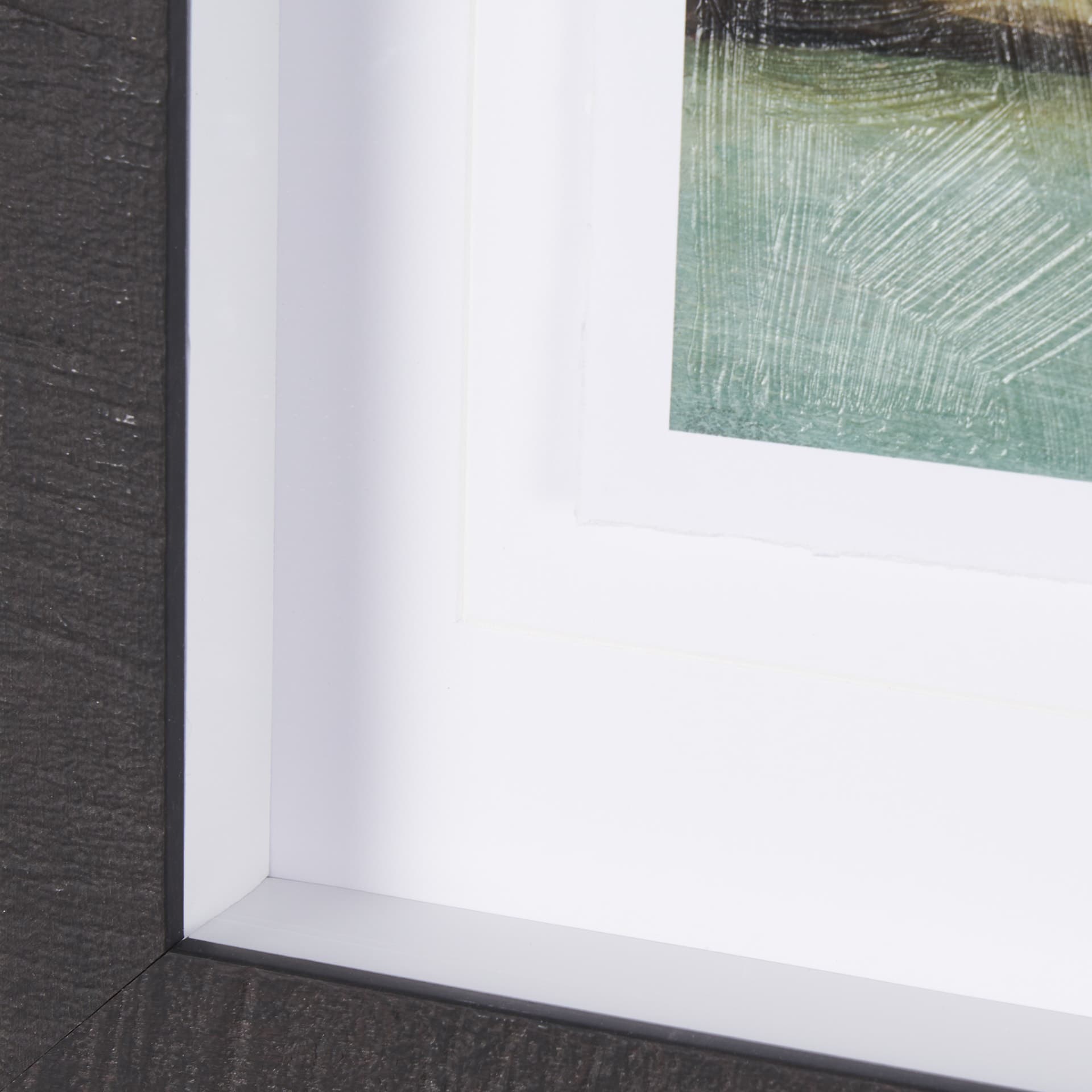 Coastal Destination by Mercana Studio a Hand Embellished Framed Art Print Matted under Glass — product photograph
