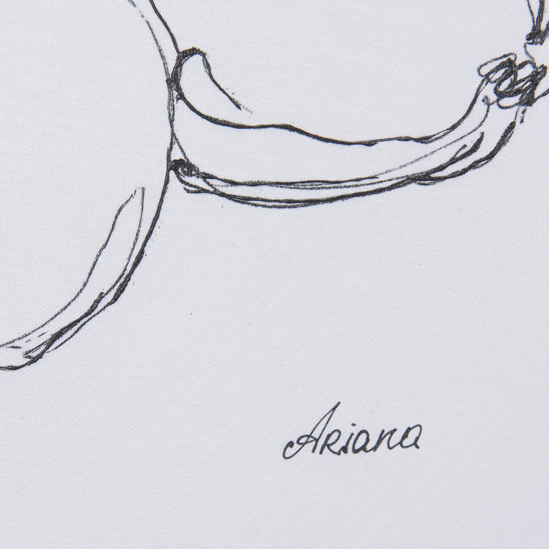 Fruit Sketch Pear by Mercana Studio a Hand Embellished Textured Framed Art Print — product photograph