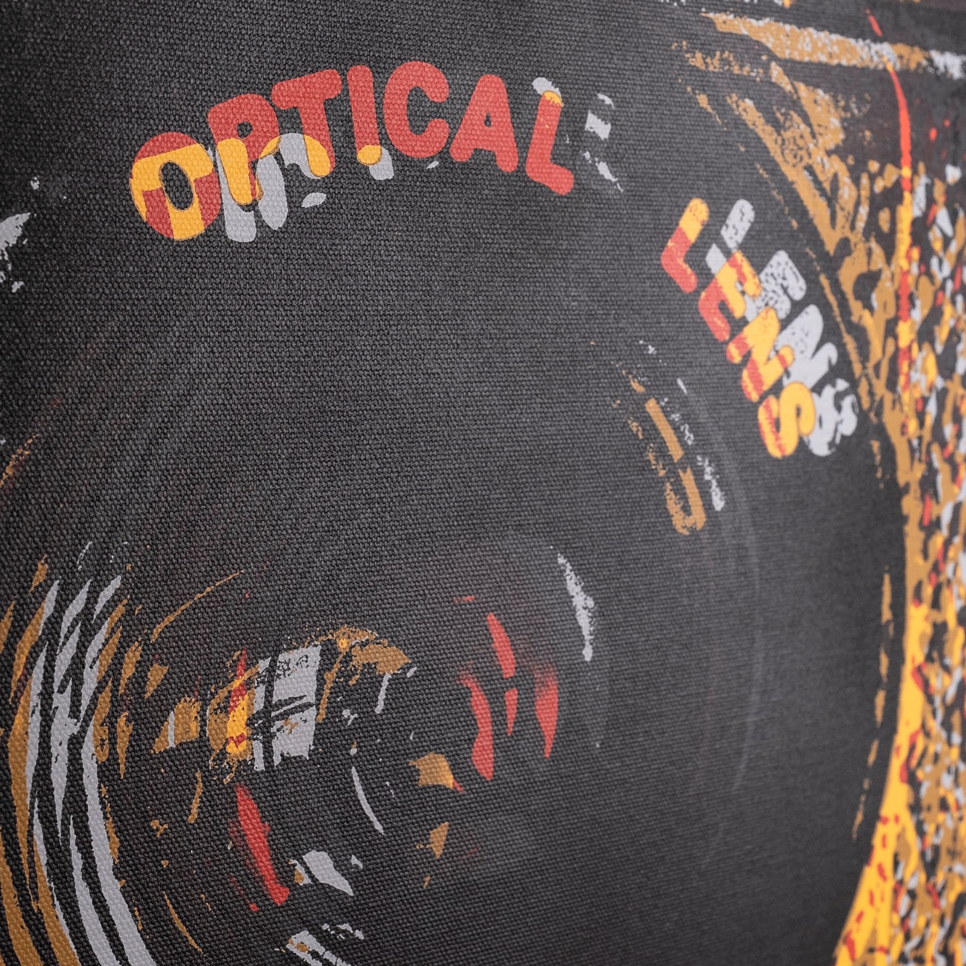 Holga Hue by Urban Octopus a Hand Embellished Textured Canvas — product photograph