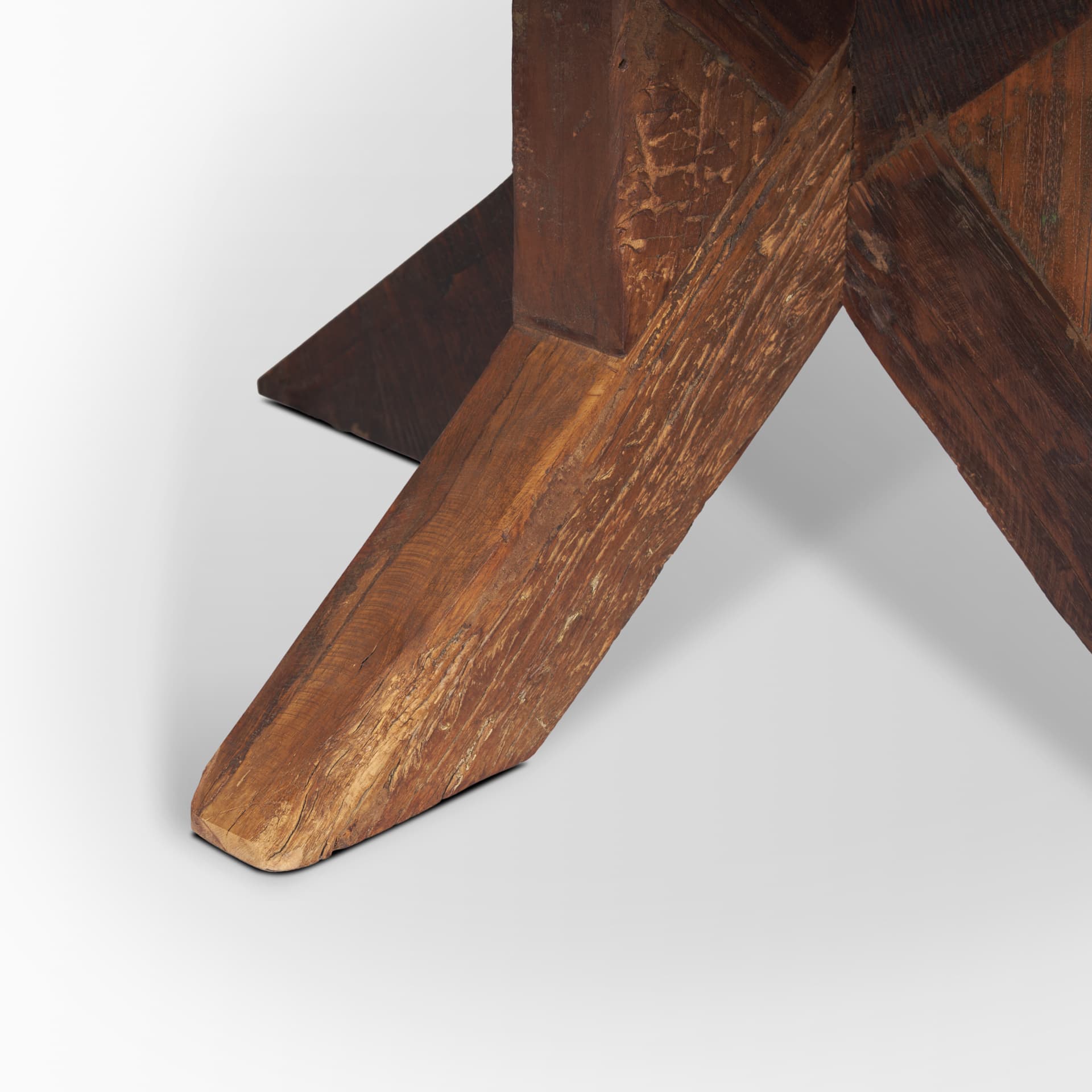 Heidi Reclaimed Brown Wooden Coffee Table — product photograph