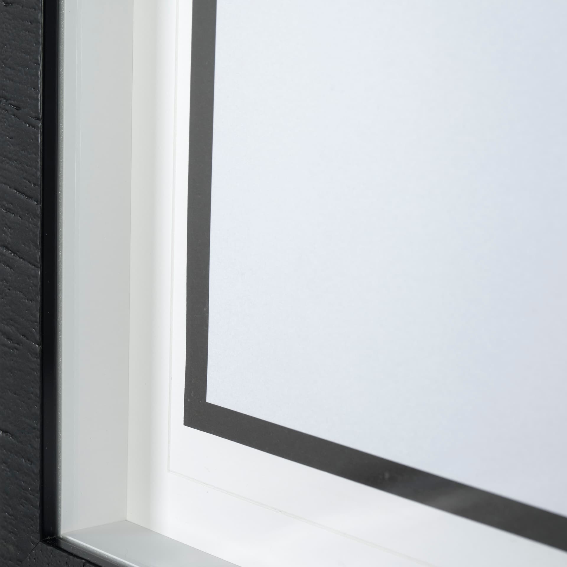Arrangement IV by Hiraki a Framed Art Print Matted under Glass — product photograph